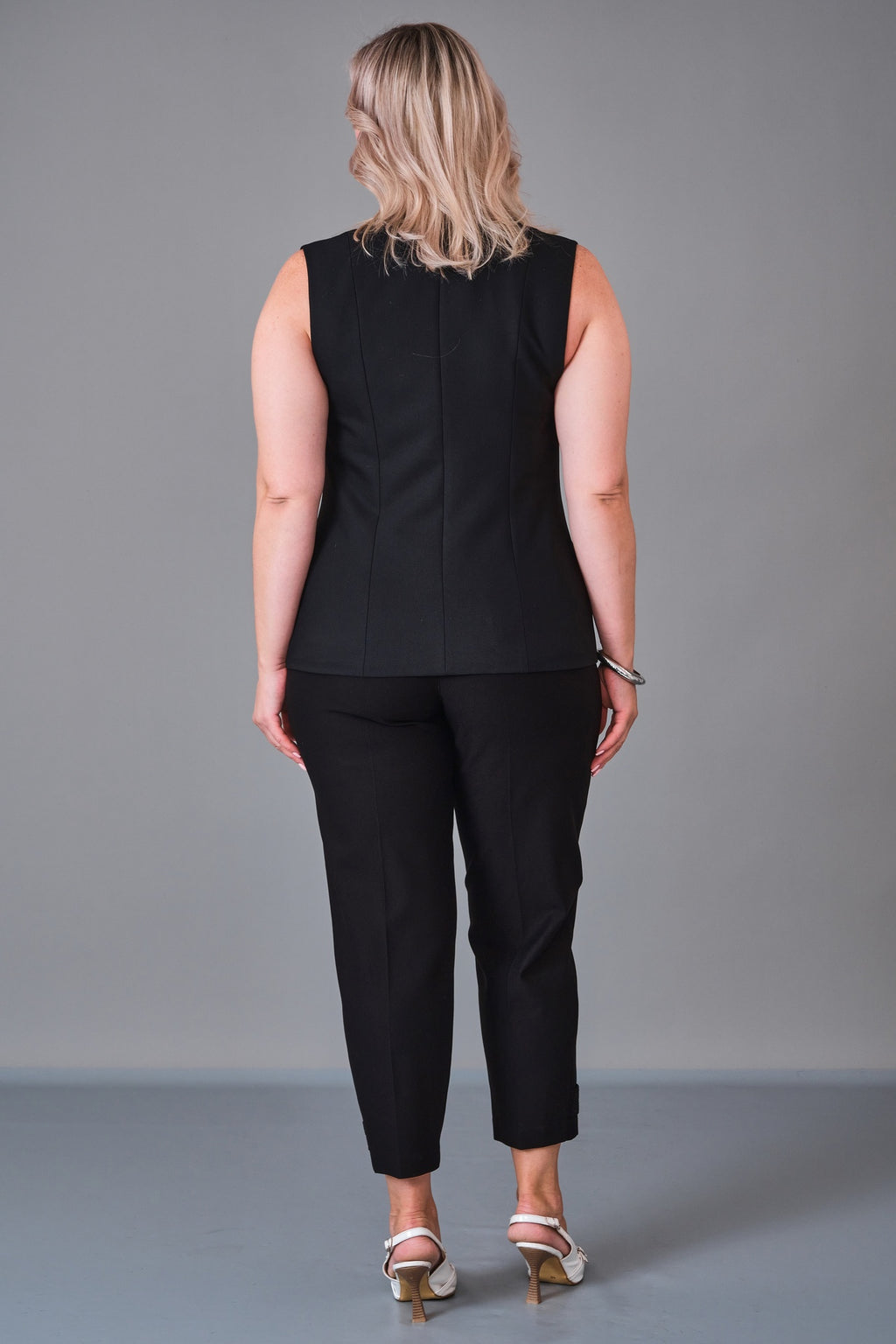 Elitline - Plus Size Waistcoat (ELT27K4-59-3039) - 8690200214172