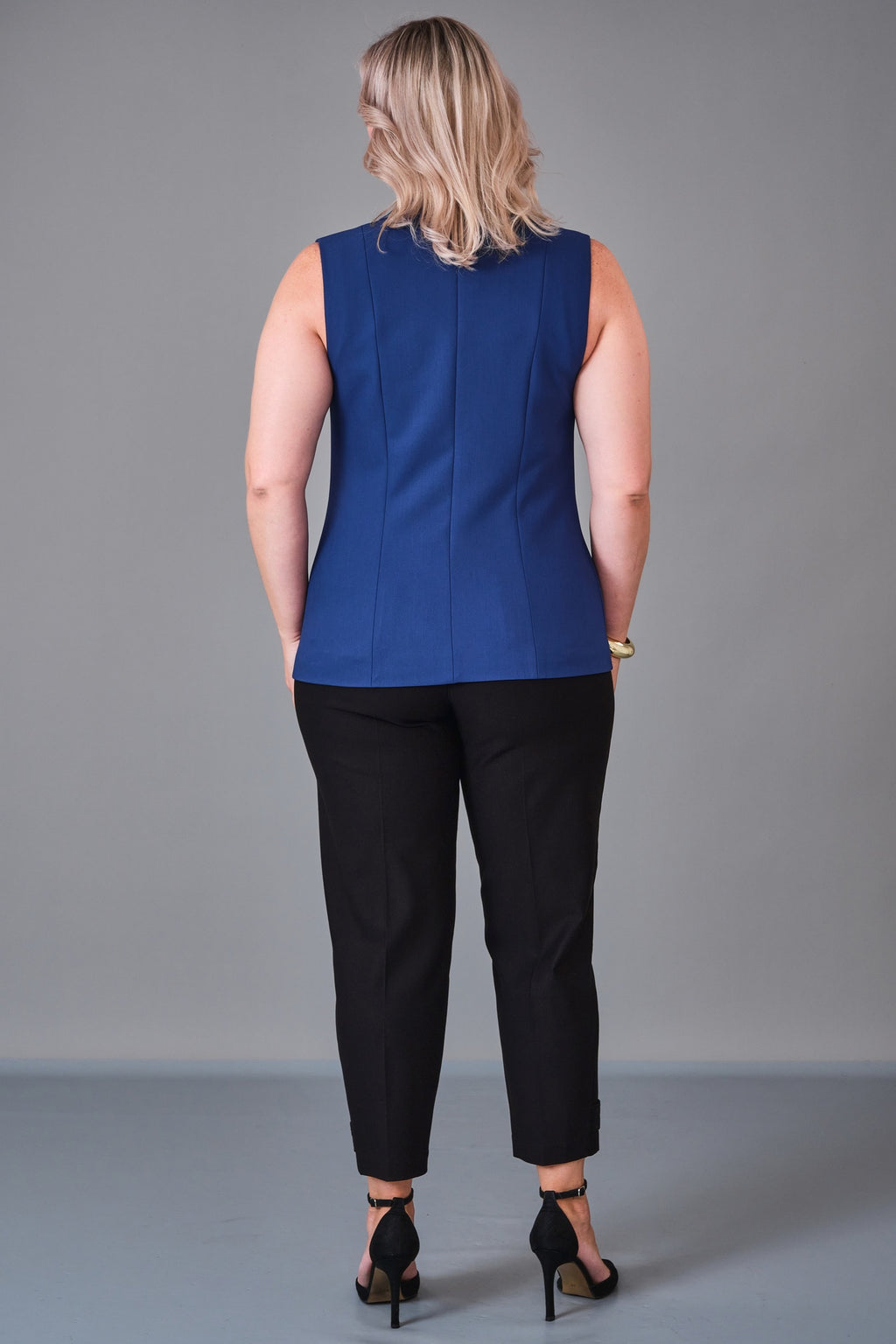Elitline - Plus Size Waistcoat (ELT27K4-59-3039) - 8690200214189