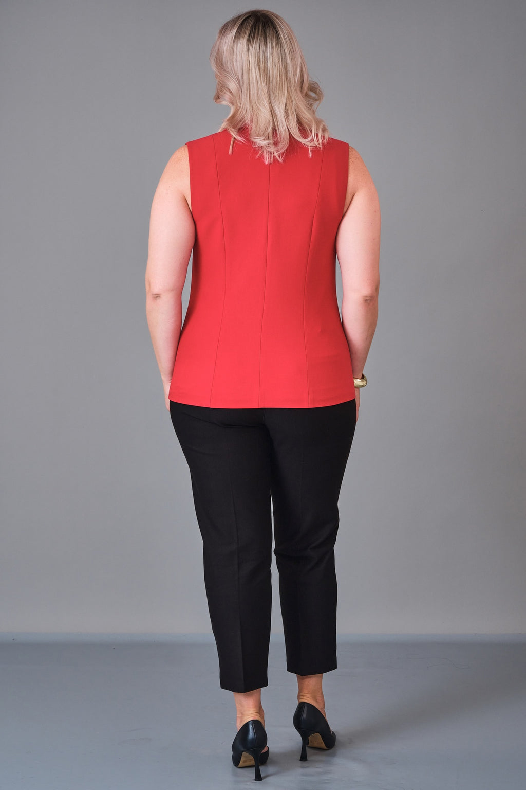 Elitline - Plus Size Waistcoat (ELT27K4-59-3039) - 8690200214202