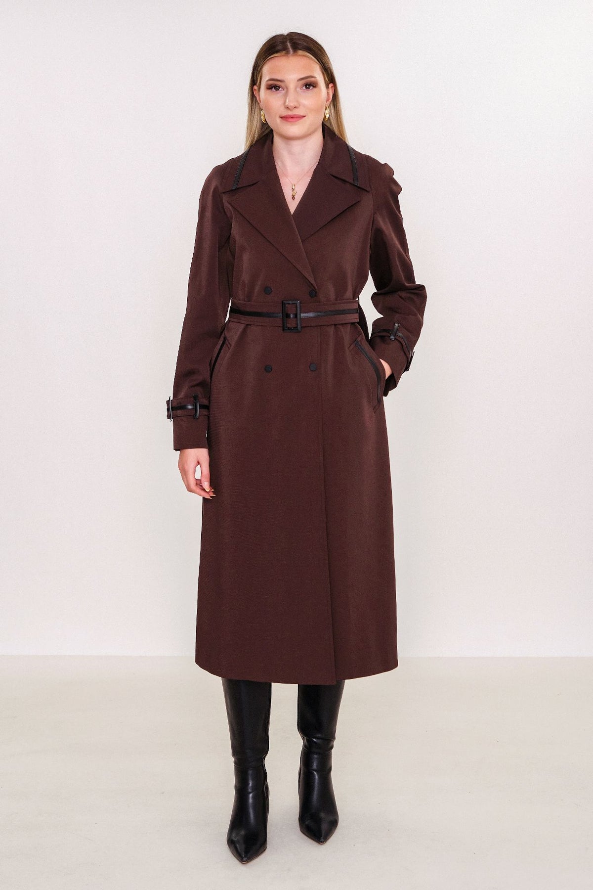 Renata - Regular Size Trench Coat (REN27KP4038)