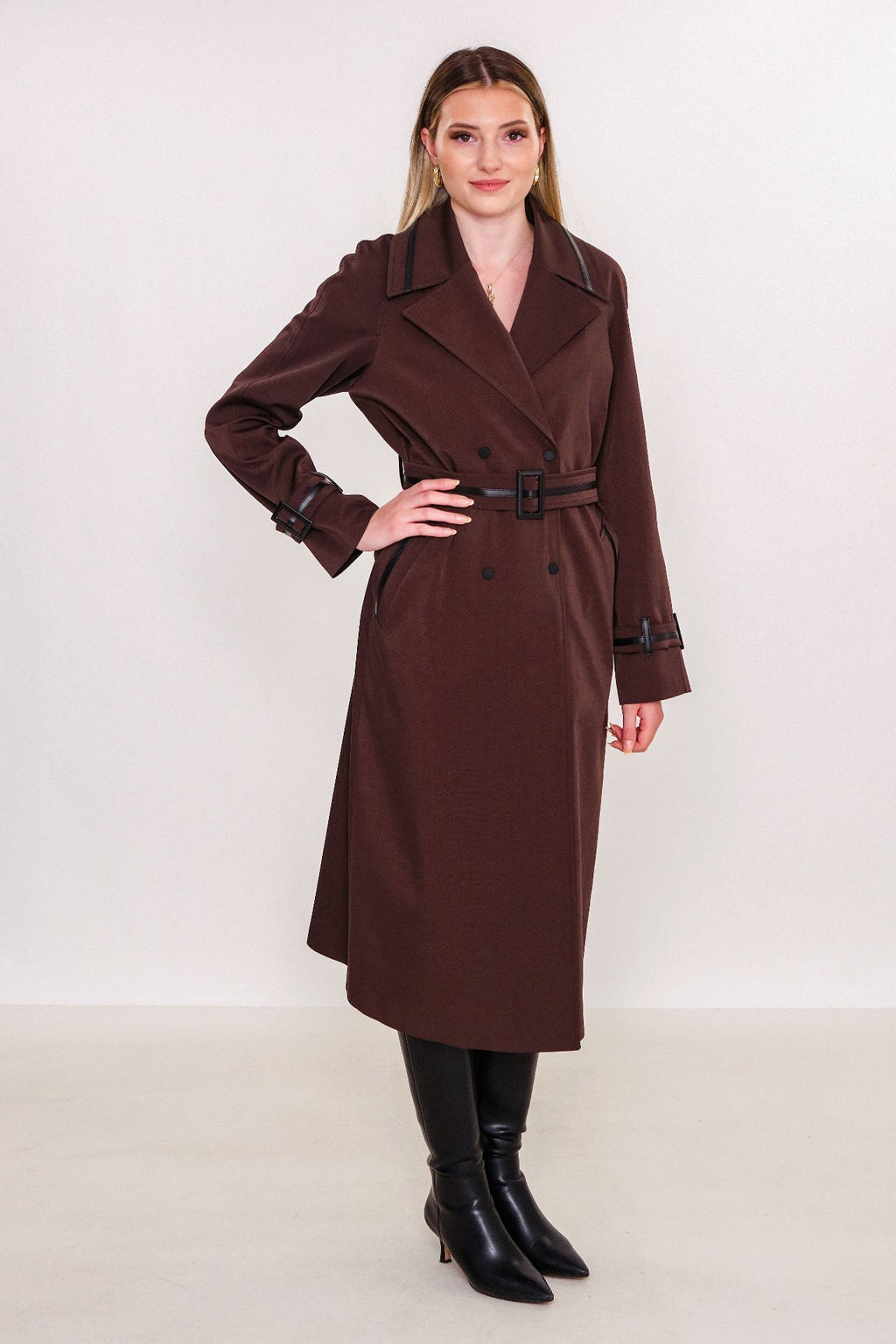 Renata - Regular Size Trench Coat (REN27KP4038)