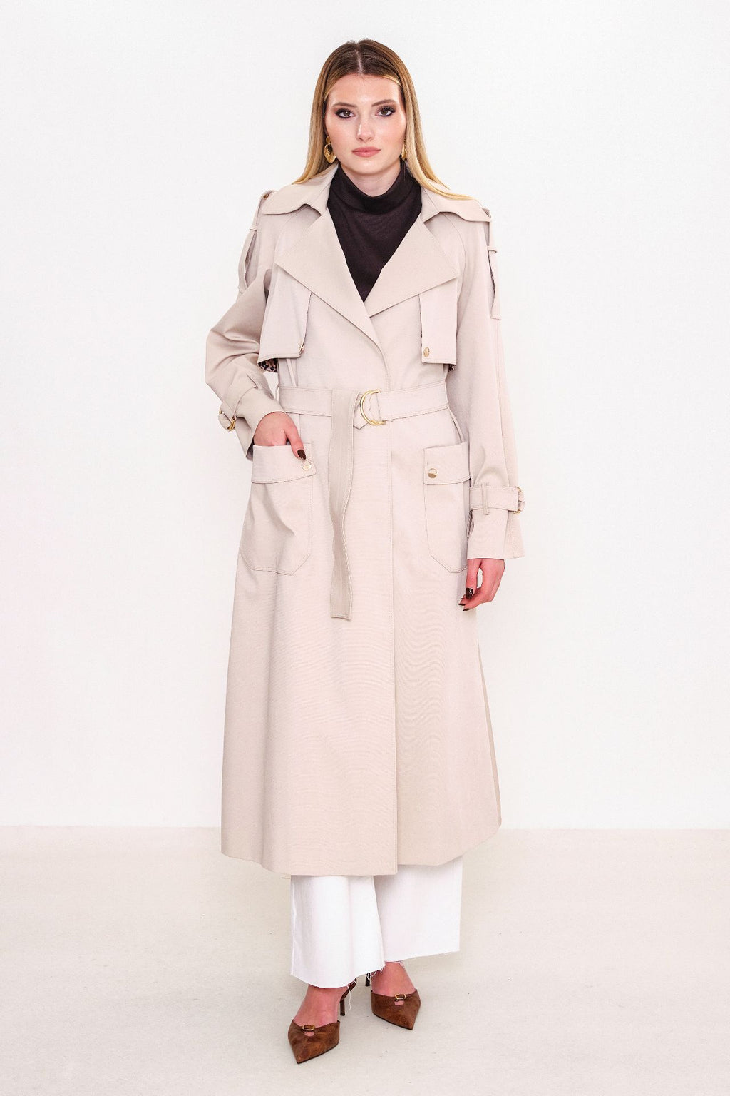 Renata - Regular Size Trench Coat (REN27KP4050)