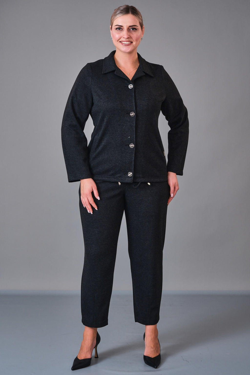 Elitline - Plus Size Suit (ELT27K7-61-4082) - 8690200214592