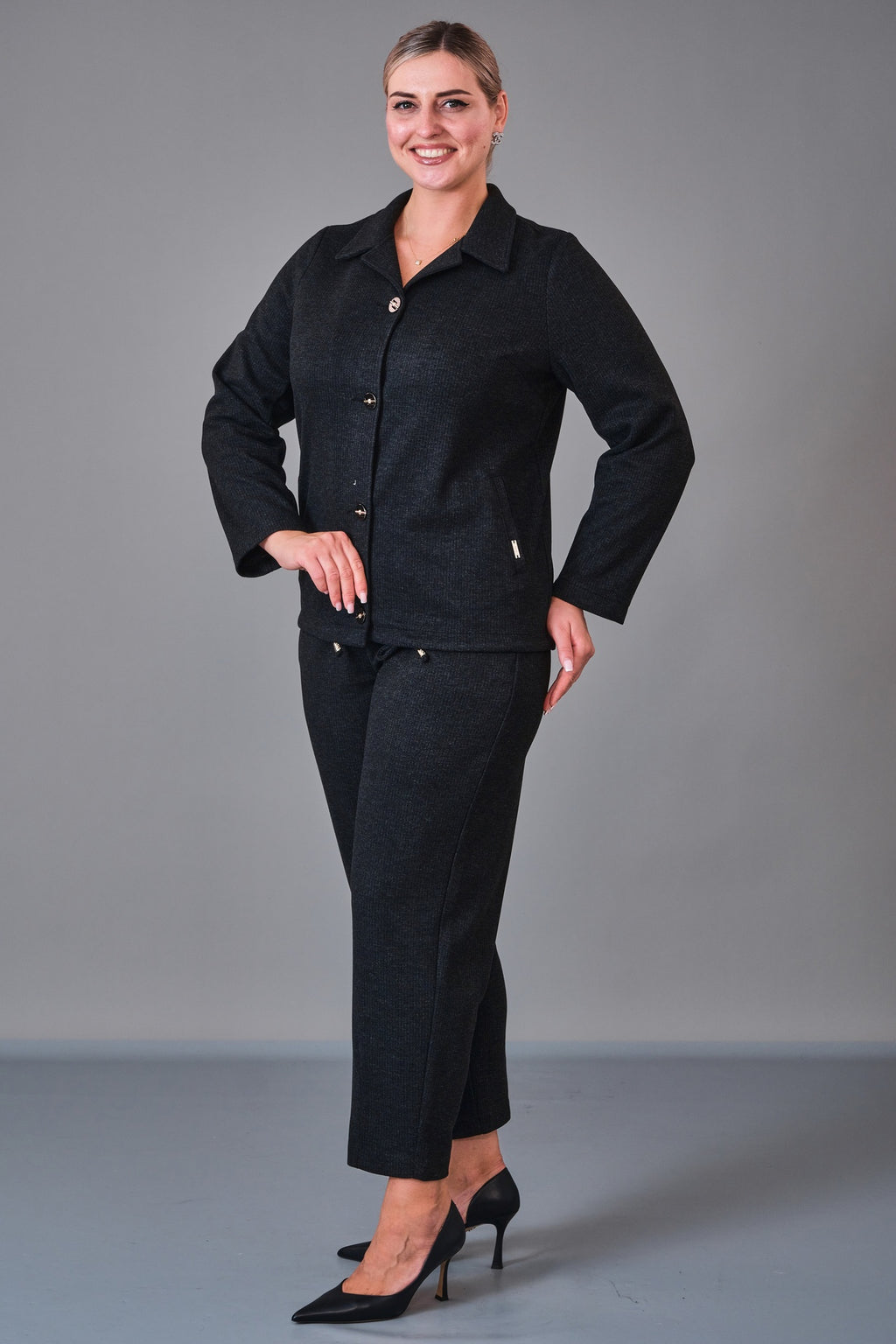 Elitline - Plus Size Suit (ELT27K7-61-4082) - 8690200214592