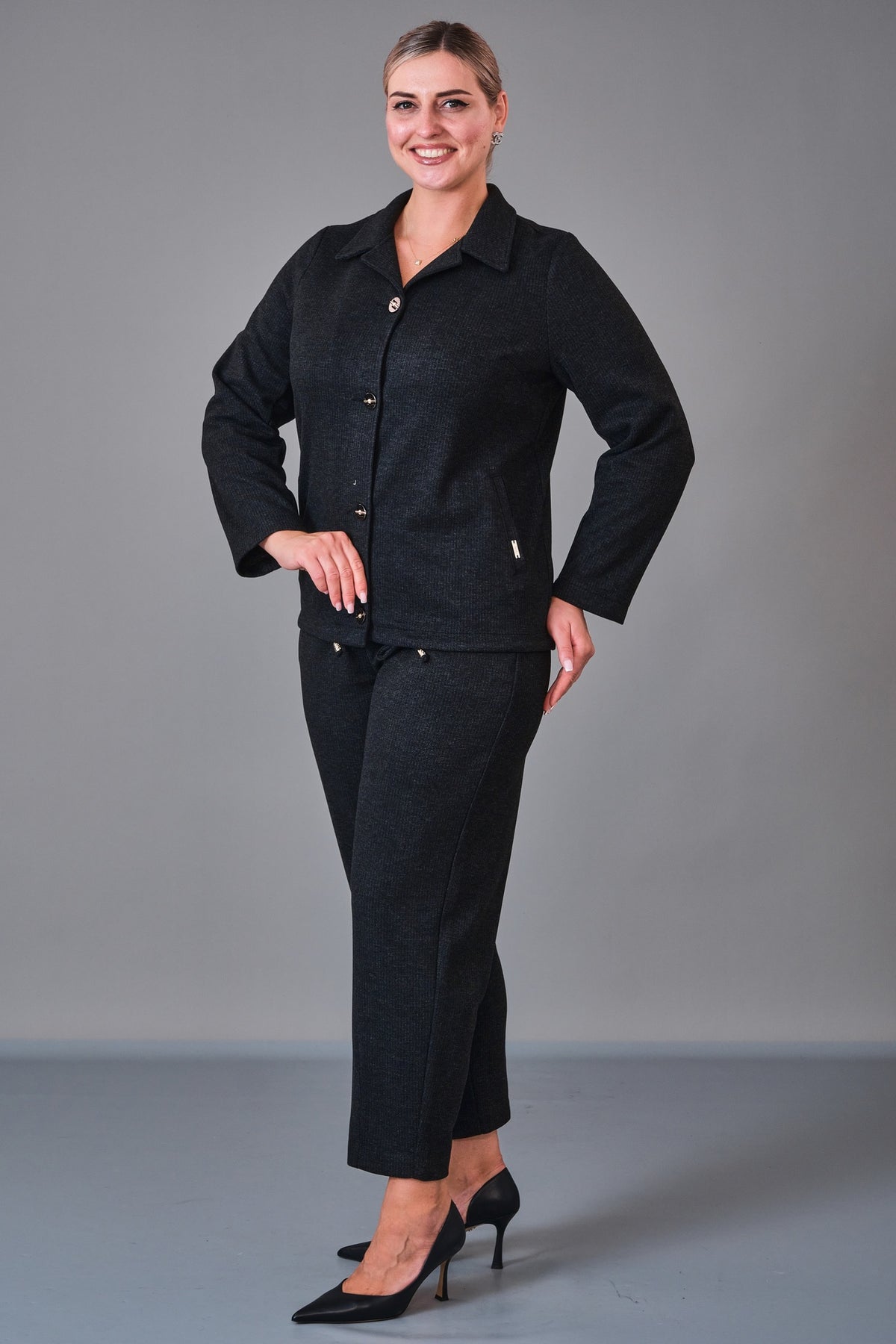 Elitline - Plus Size Suit (ELT27K7-61-4082) - 8690200214592