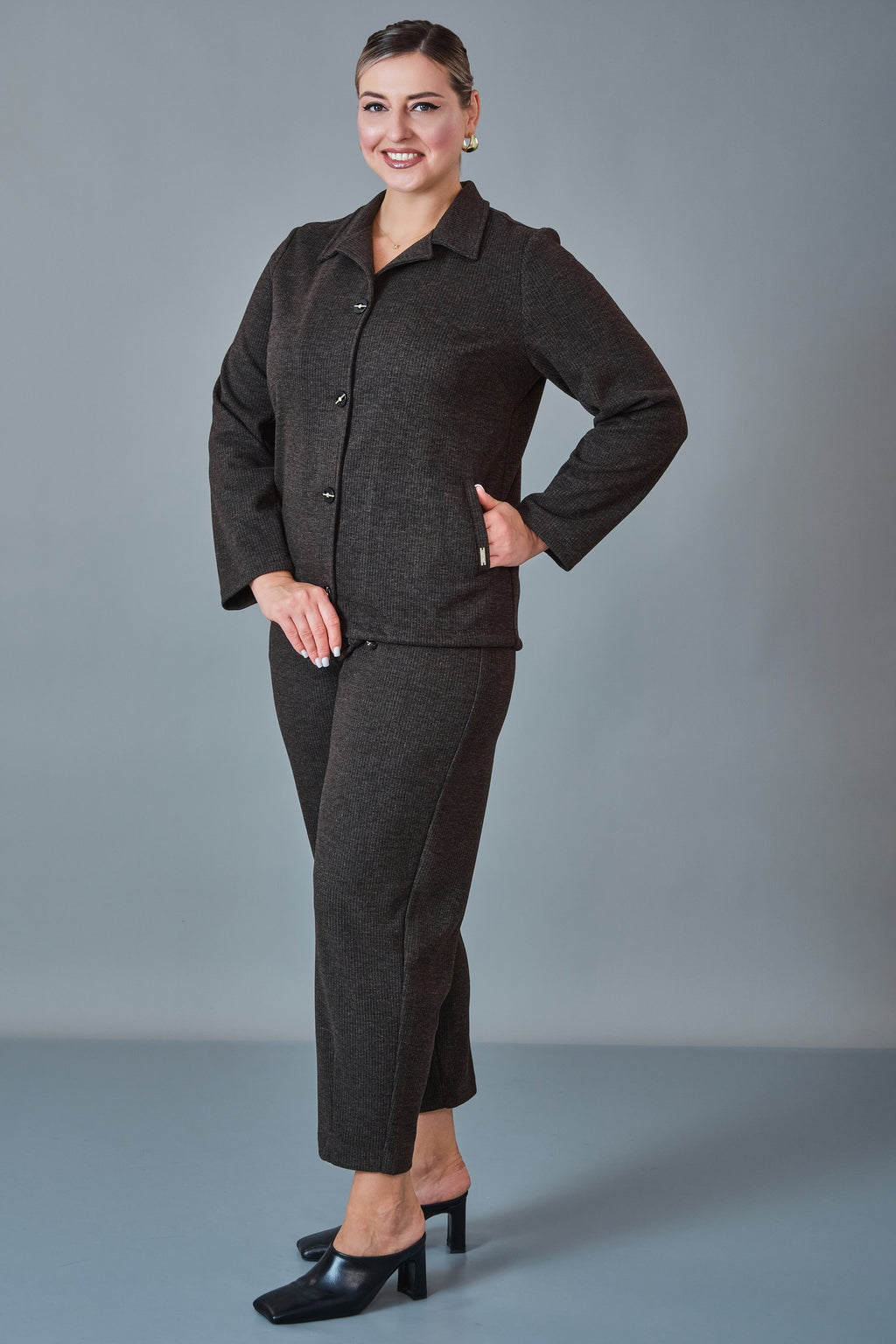 Elitline - Plus Size Suit (ELT27K7-61-4082)