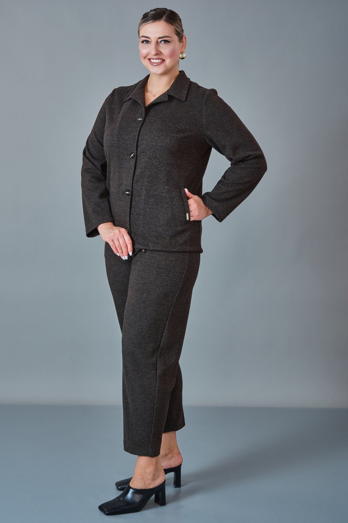 Elitline - Plus Size Suit (ELT27K7-61-4082)