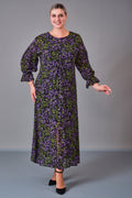Chiffon Line - Plus Size Dress (CFL27K3410) - 8690200215346