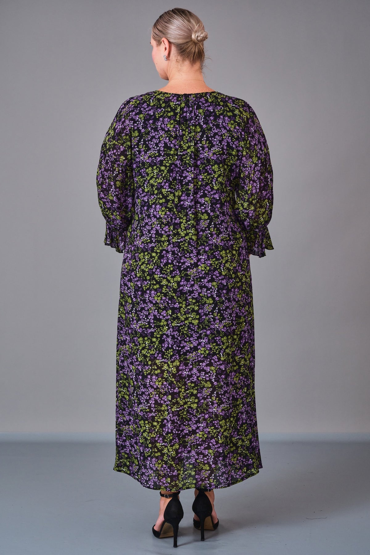Chiffon Line - Plus Size Dress (CFL27K3410) - 8690200215346