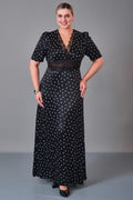 Chiffon Line - Plus Size Dress (CFL27K3446) - 8690200215476