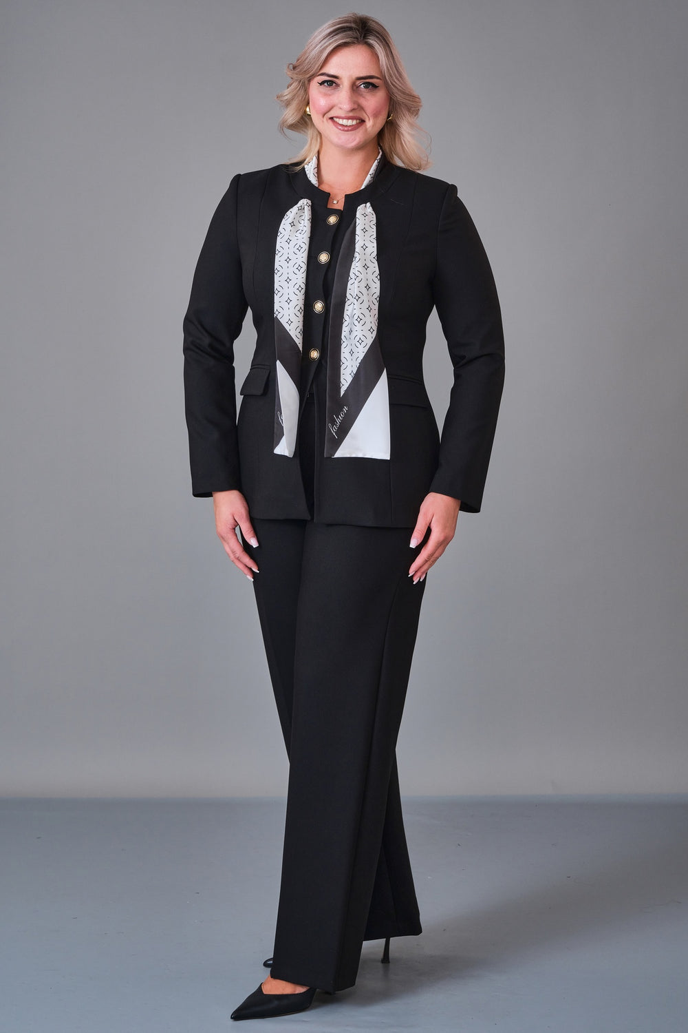 Meira - Plus Size Suit (MEI27K8745) - 8690200215803