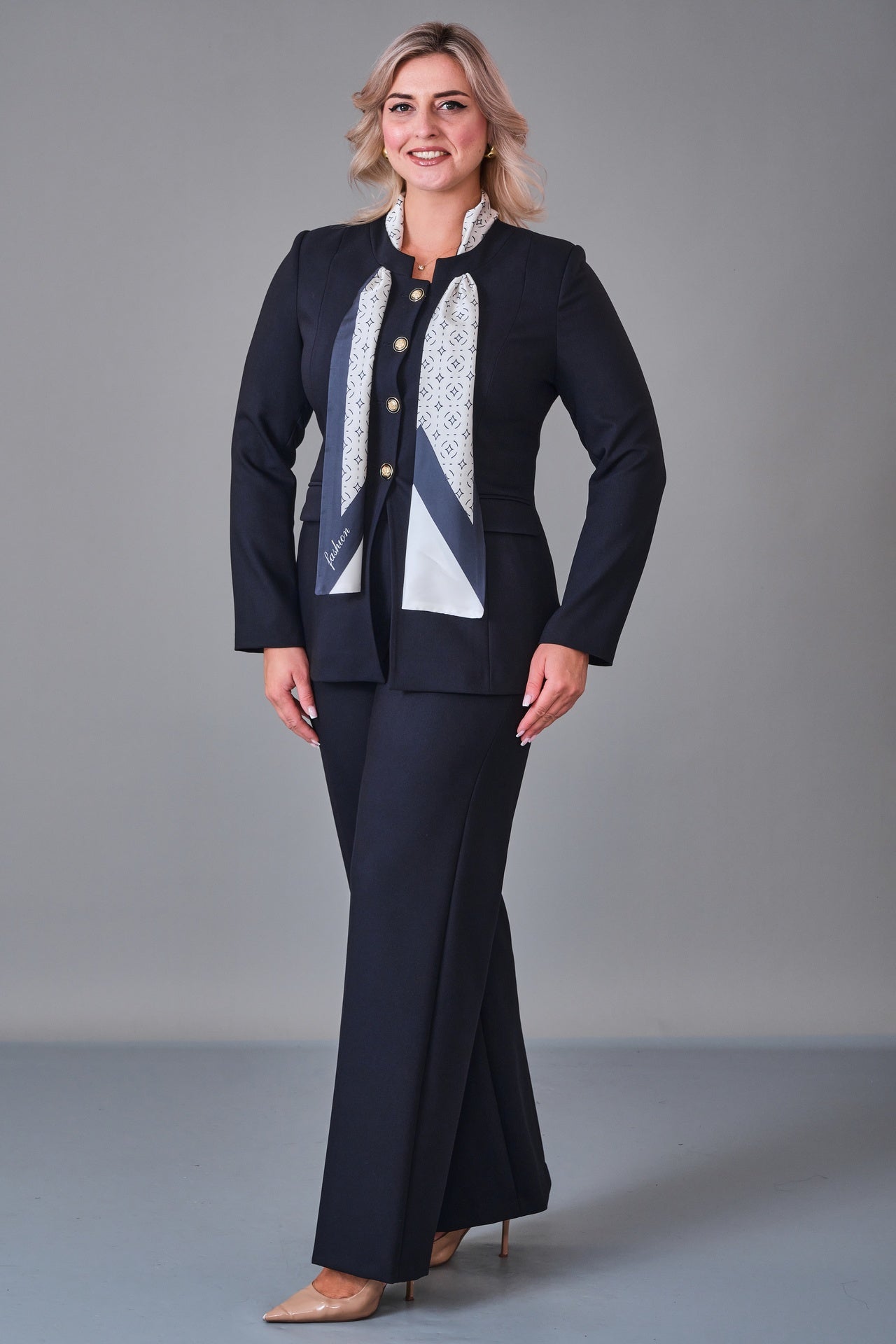 Meira - Plus Size Suit (MEI27K8745) - 8690200215810