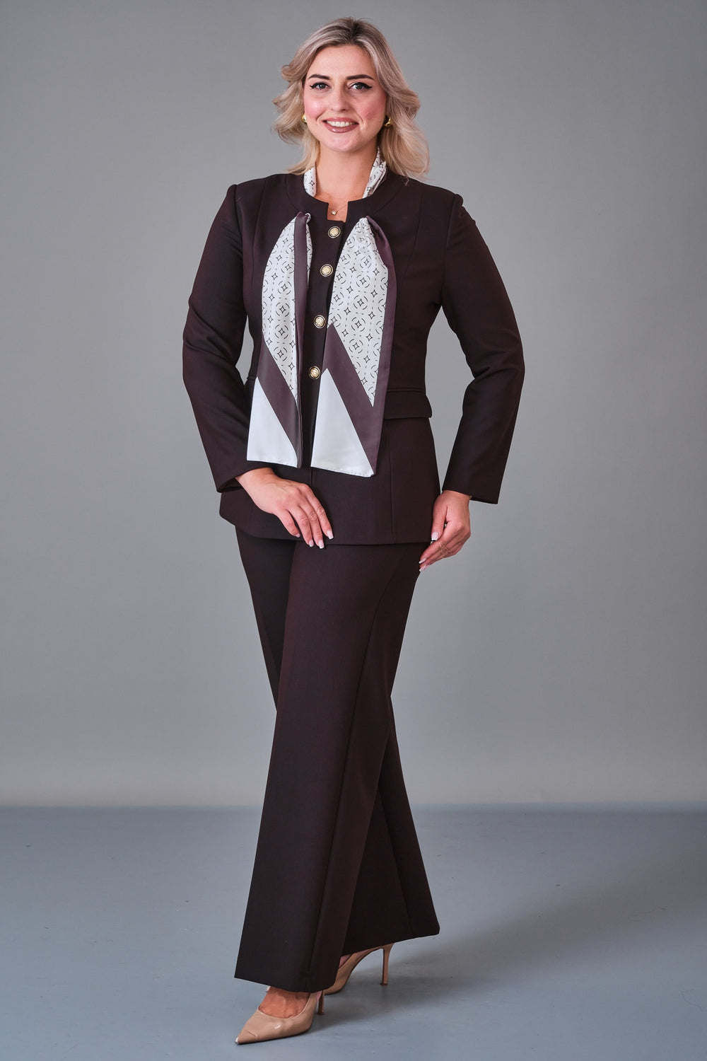 Meira - Plus Size Suit (MEI27K8745) - 8690200215834