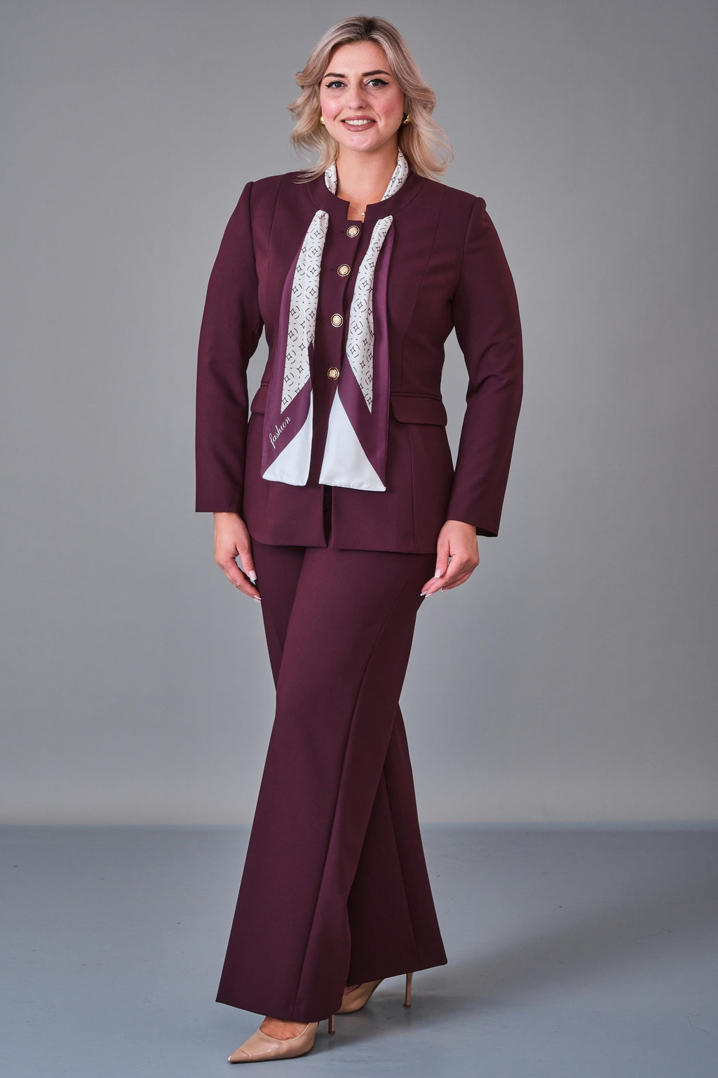 Meira - Plus Size Suit (MEI27K8745) - 8690200215841