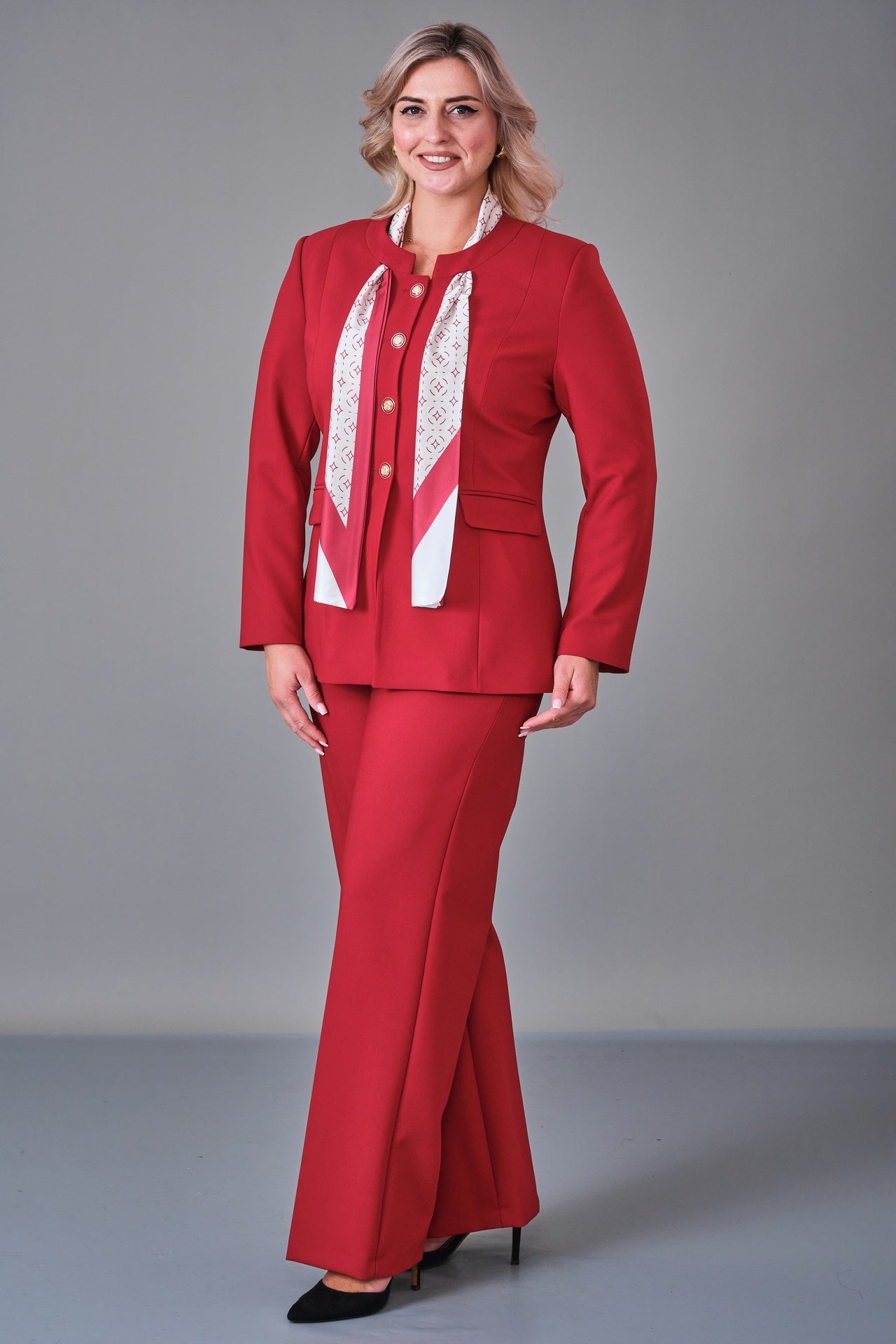 Meira - Plus Size Suit (MEI27K8745) - 8690200215858