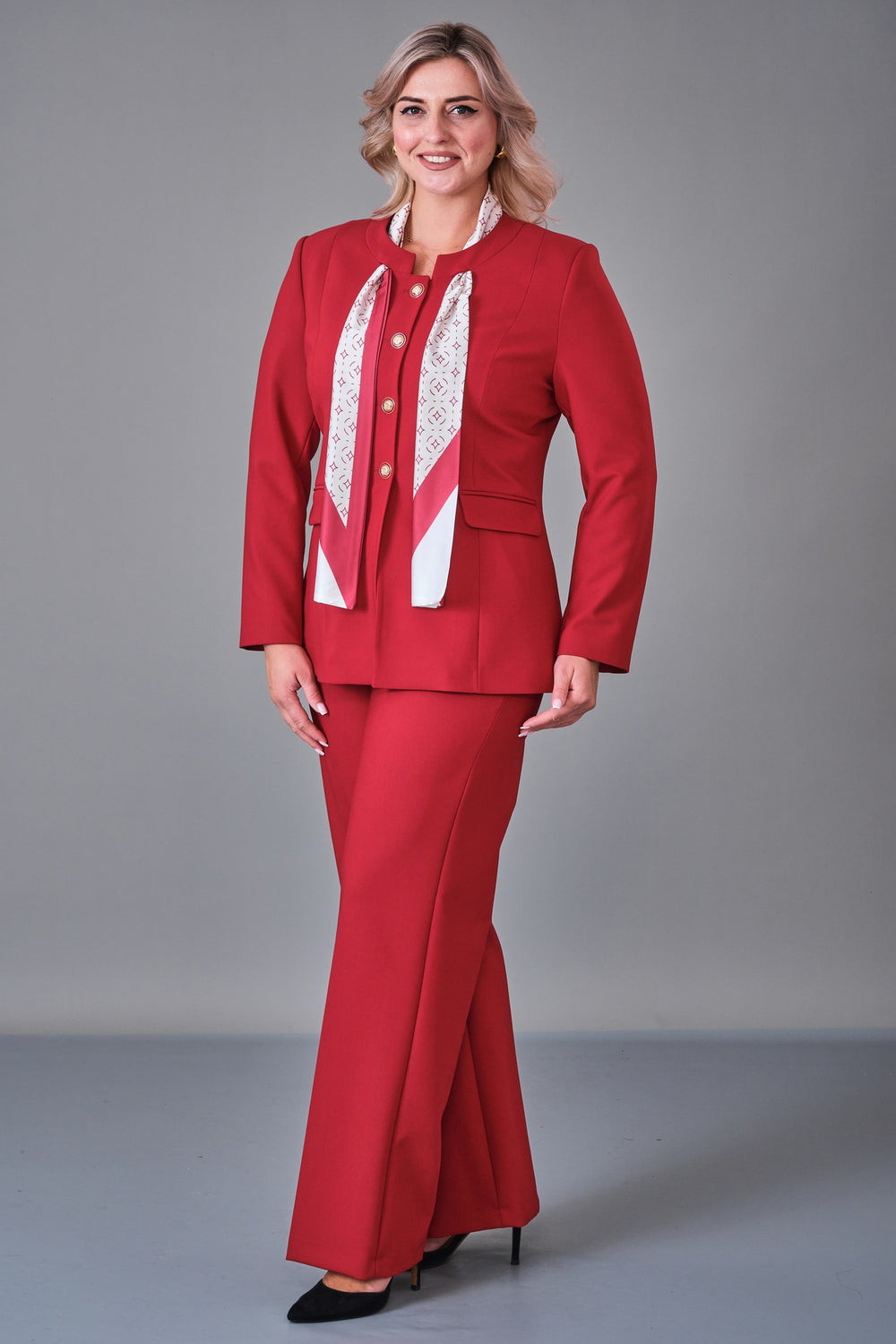 Meira - Plus Size Suit (MEI27K8745) - 8690200215858