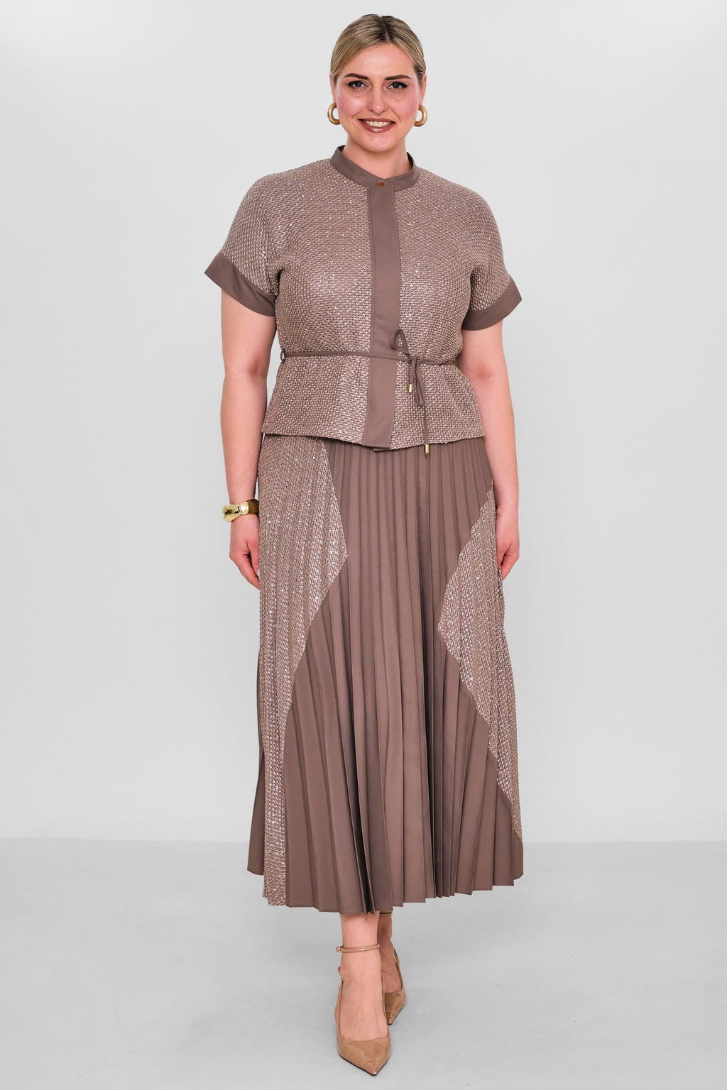 Myraang - Plus Size Suit (MRG27K08-8443)