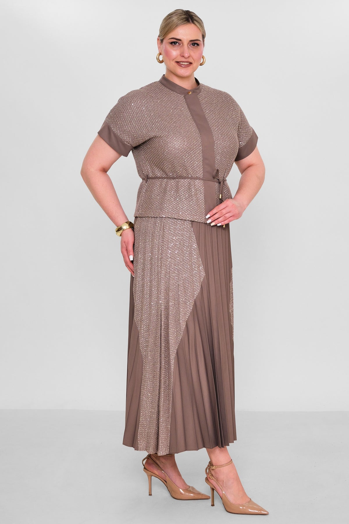 Myraang - Plus Size Suit (MRG27K08-8443)