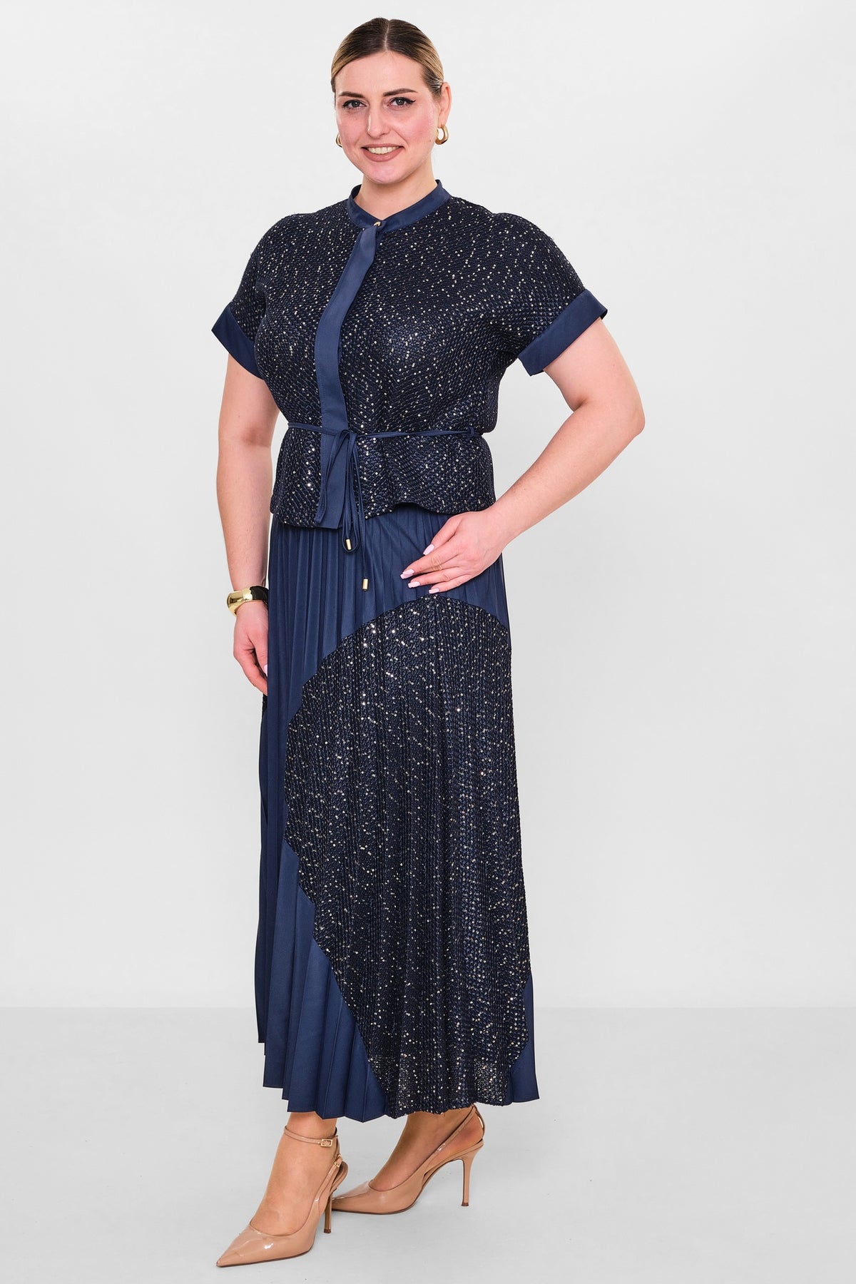 Myraang - Plus Size Suit (MRG27K08-8443)