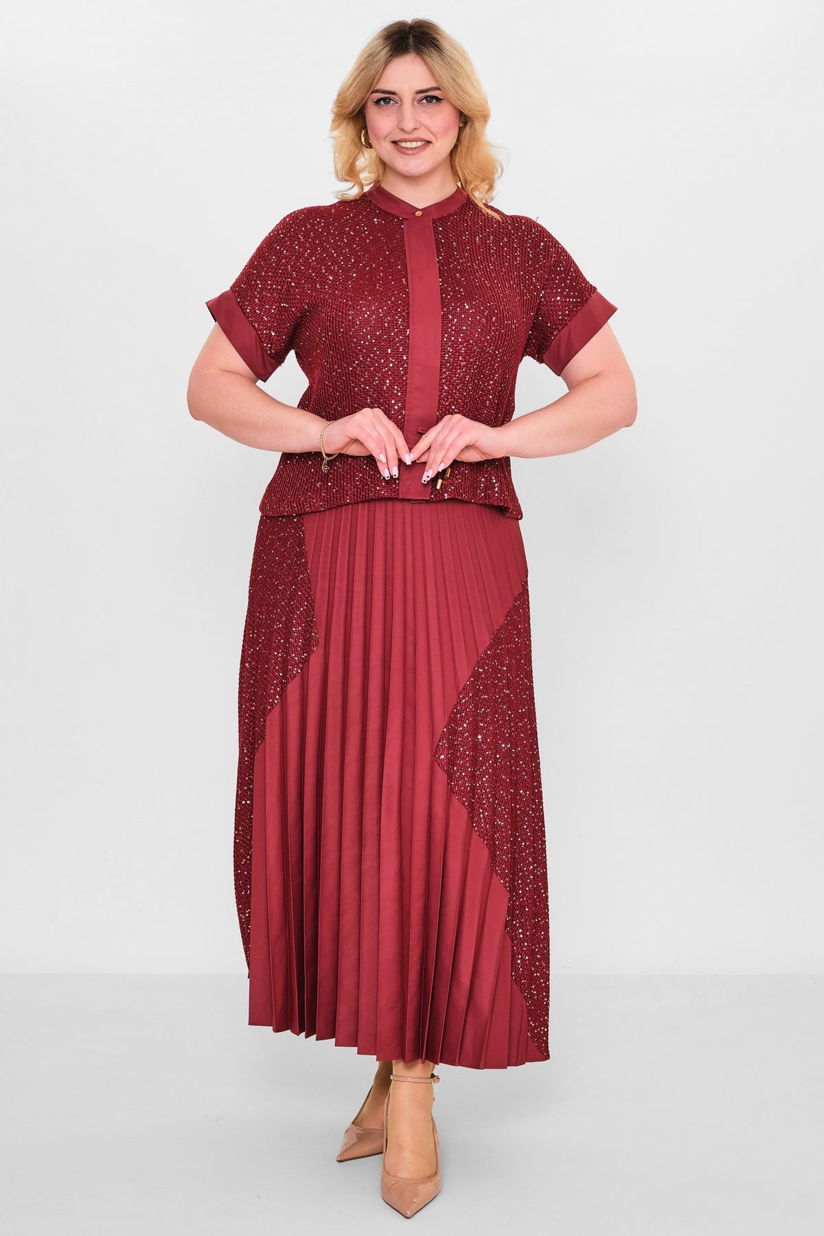 Myraang - Plus Size Suit (MRG27K08-8443)