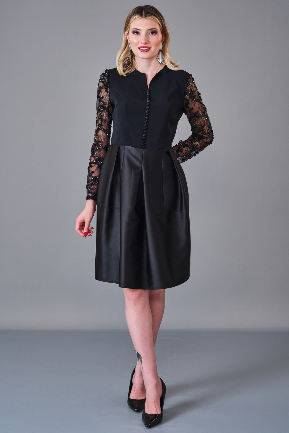 Maqrell - Regular Size Dress (MAQ27K1277) - 8690200216121