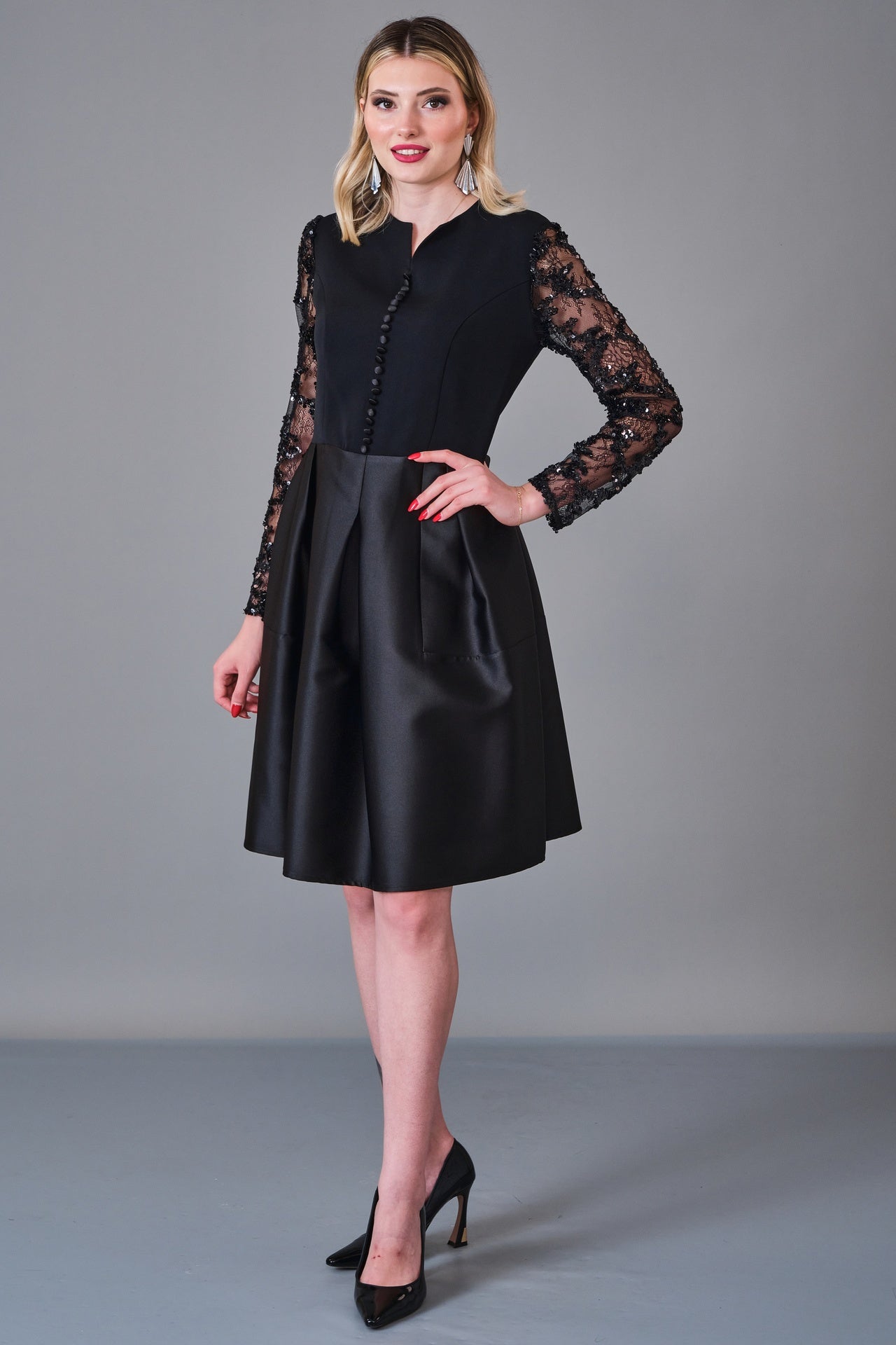 Maqrell - Regular Size Dress (MAQ27K1277) - 8690200216121