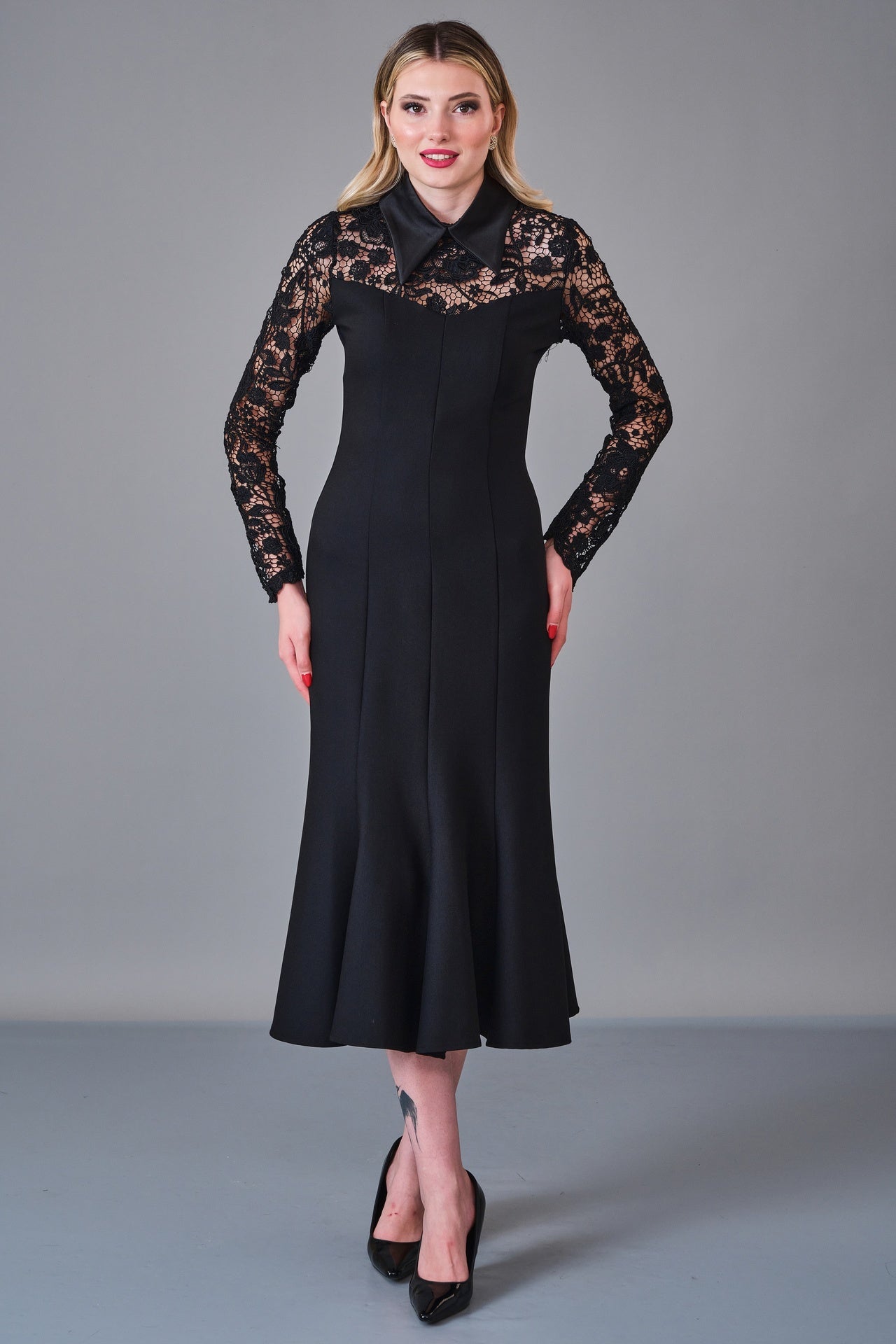 Maqrell - Regular Size Dress (MAQ27K1281) - 8690200216138