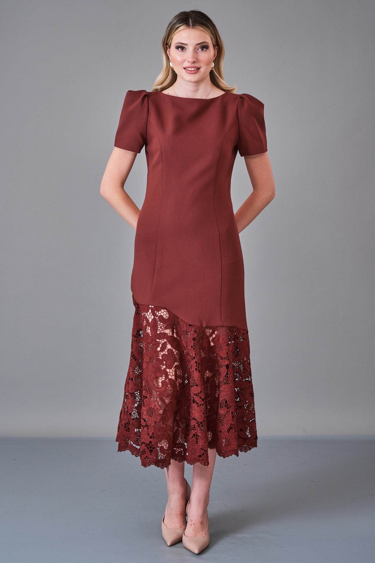 Maqrell - Regular Size Dress (MAQ27K1282) - 8690200216169