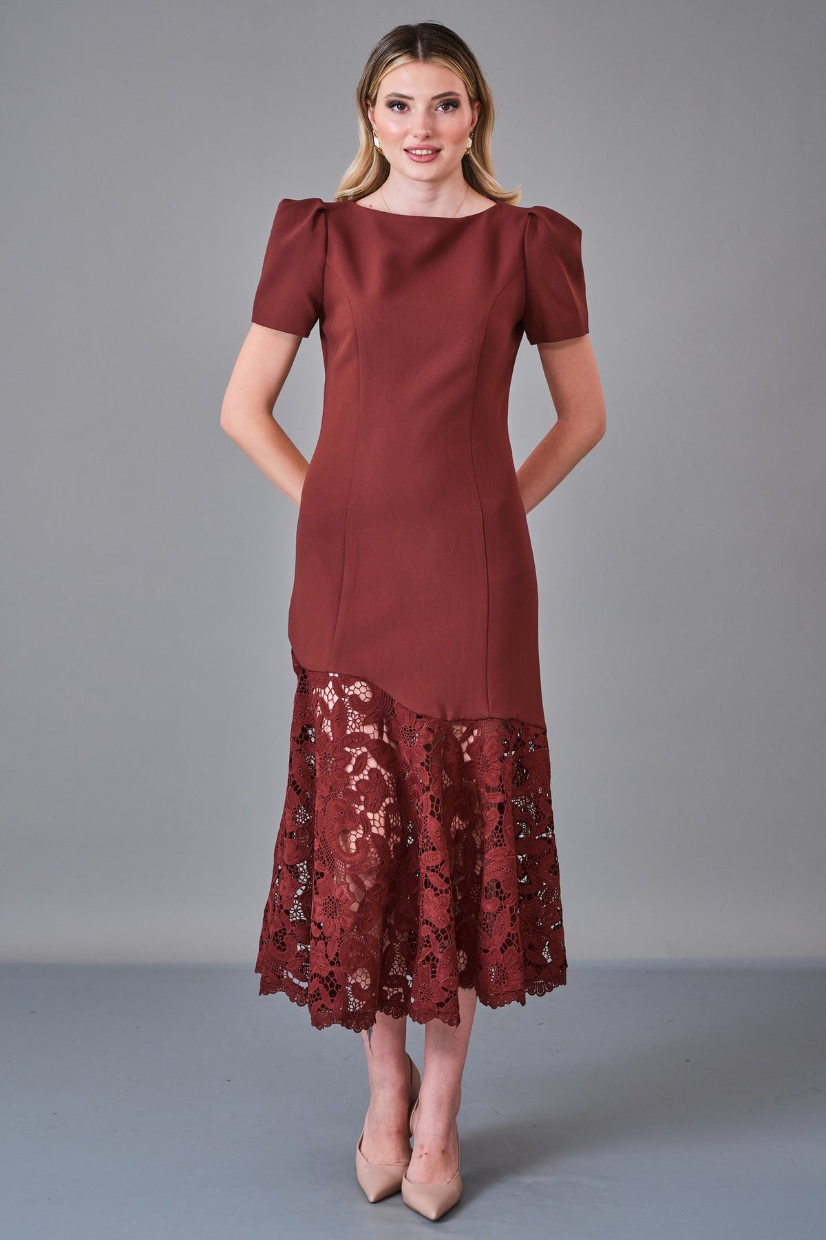 Maqrell - Regular Size Dress (MAQ27K1282) - 8690200216169