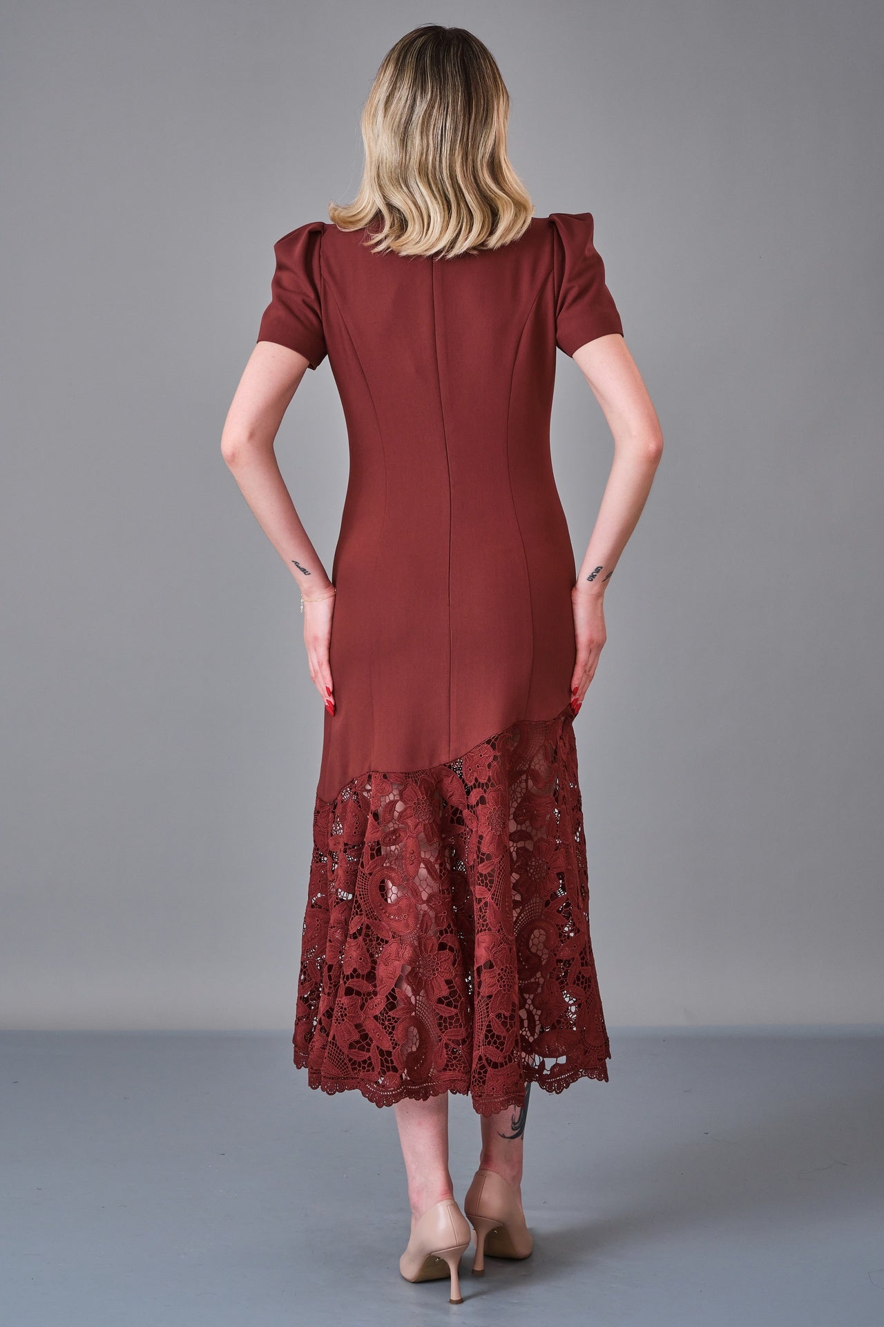 Maqrell - Regular Size Dress (MAQ27K1282) - 8690200216169