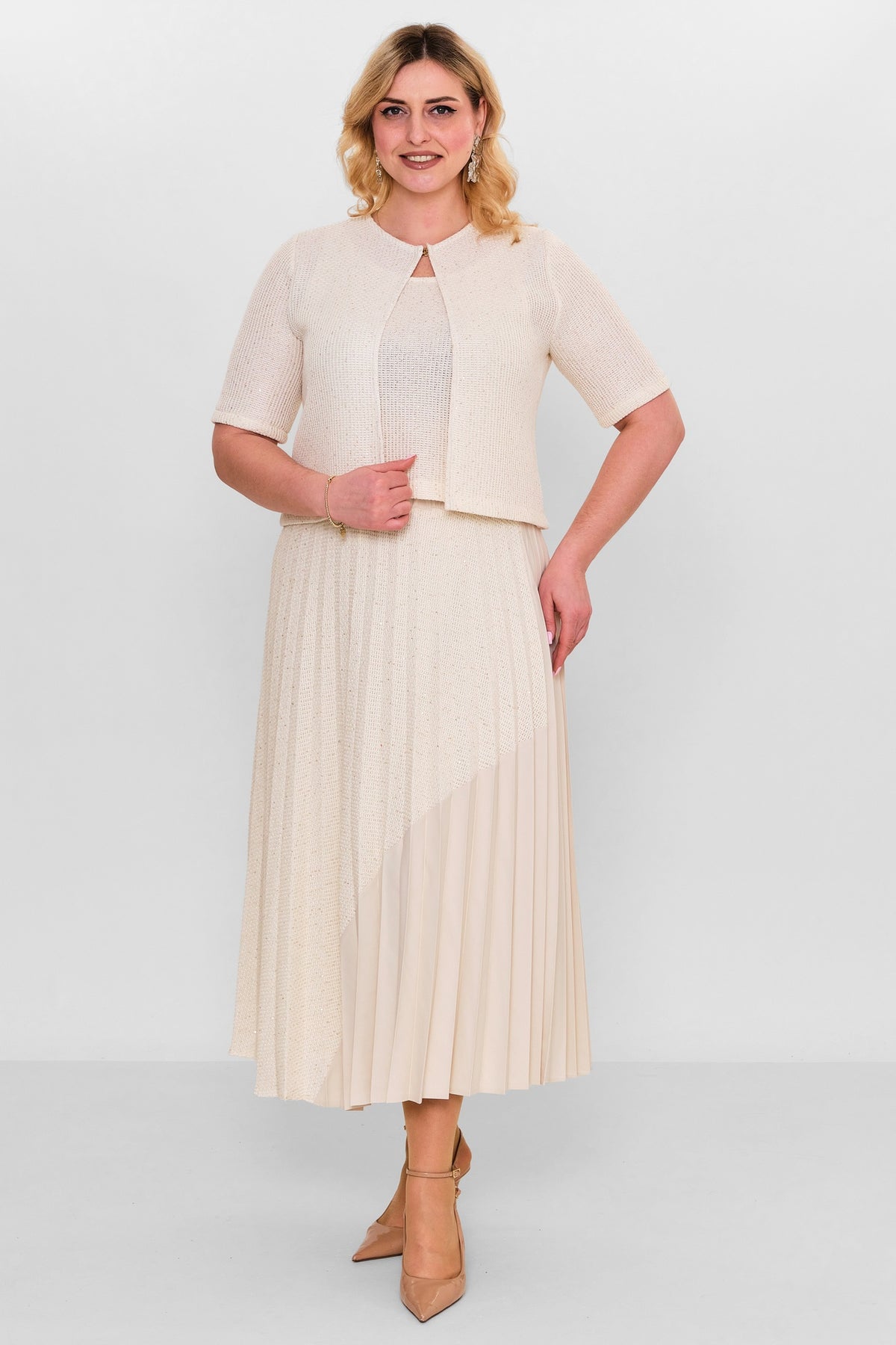 Myraang - Plus Size Suit (MRG27K08-8455) - 8690200216640