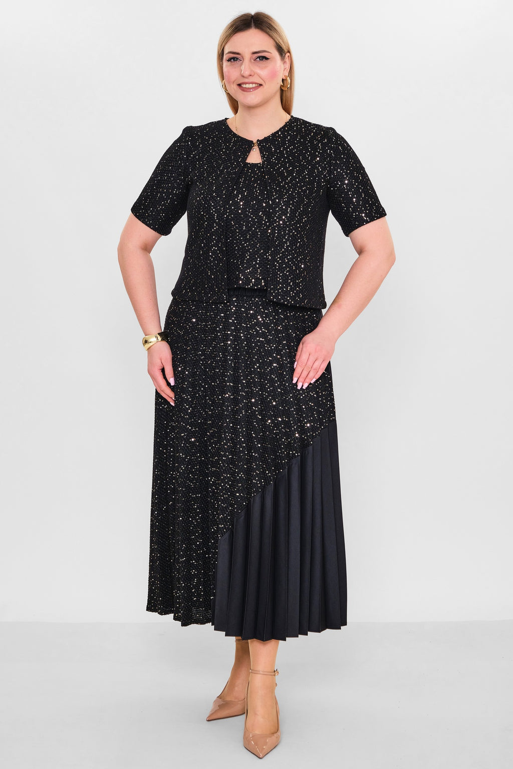 Myraang - Plus Size Suit (MRG27K08-8455) - 8690200216657
