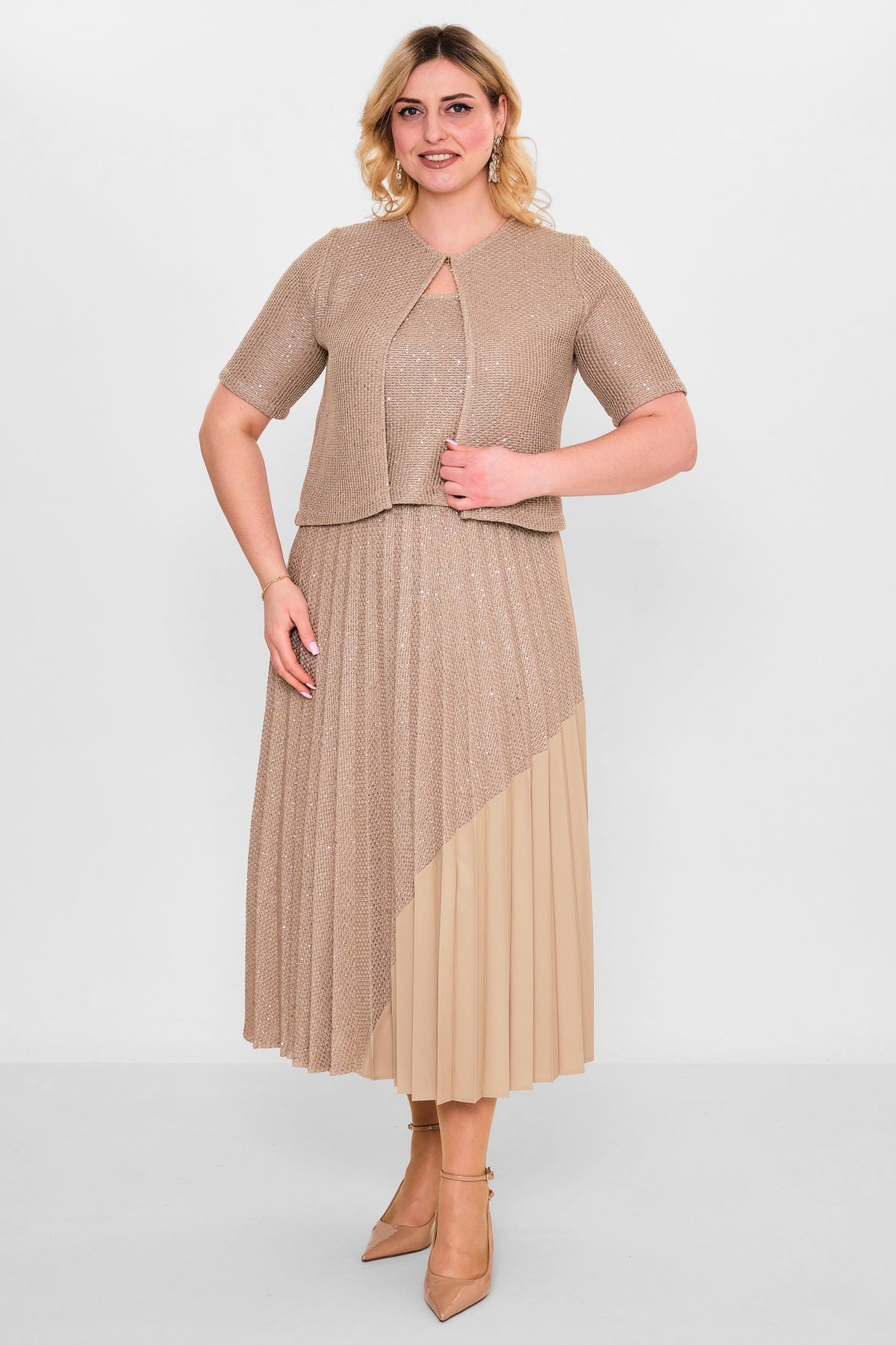 Myraang - Plus Size Suit (MRG27K08-8455) - 8690200216664