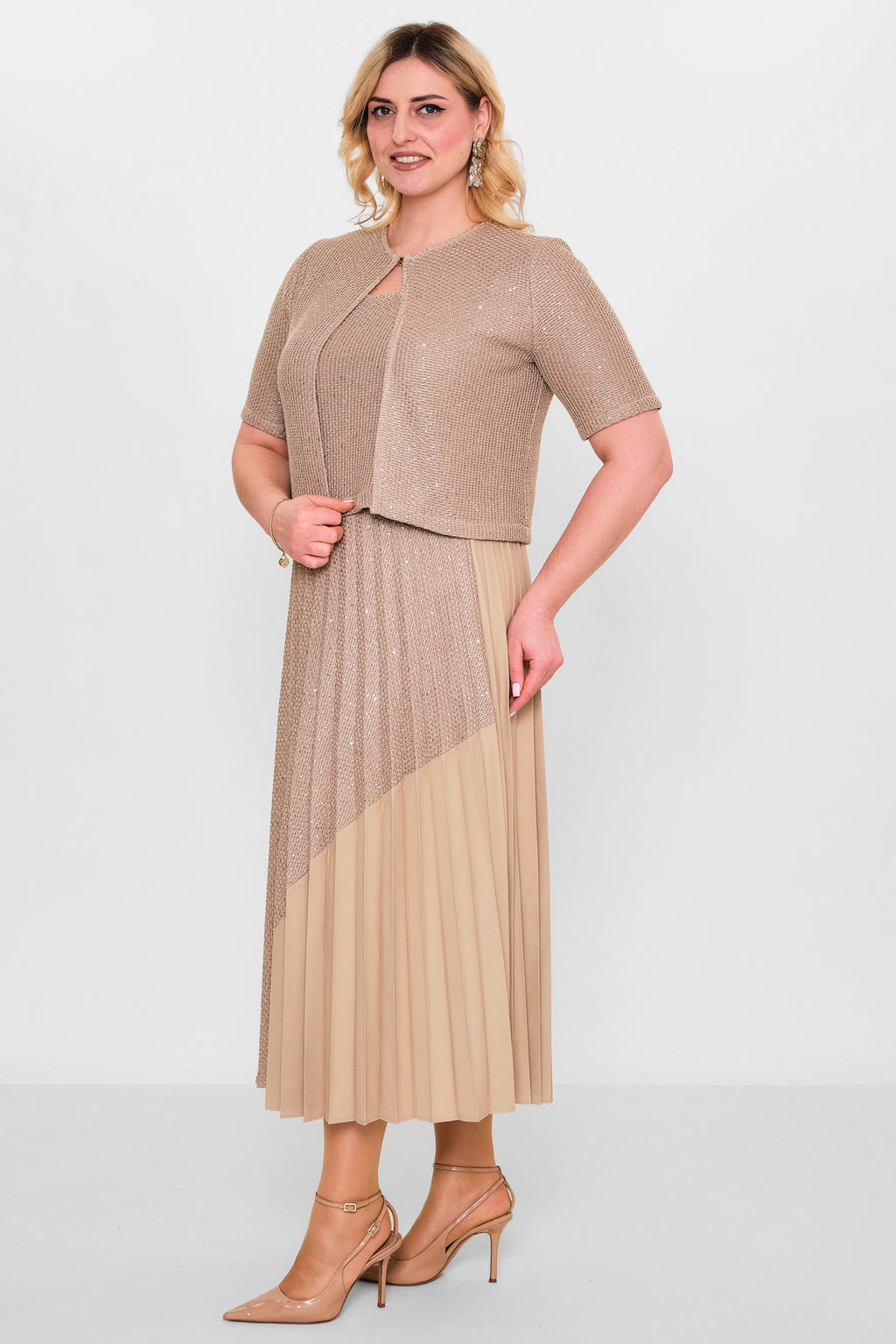 Myraang - Plus Size Suit (MRG27K08-8455) - 8690200216664