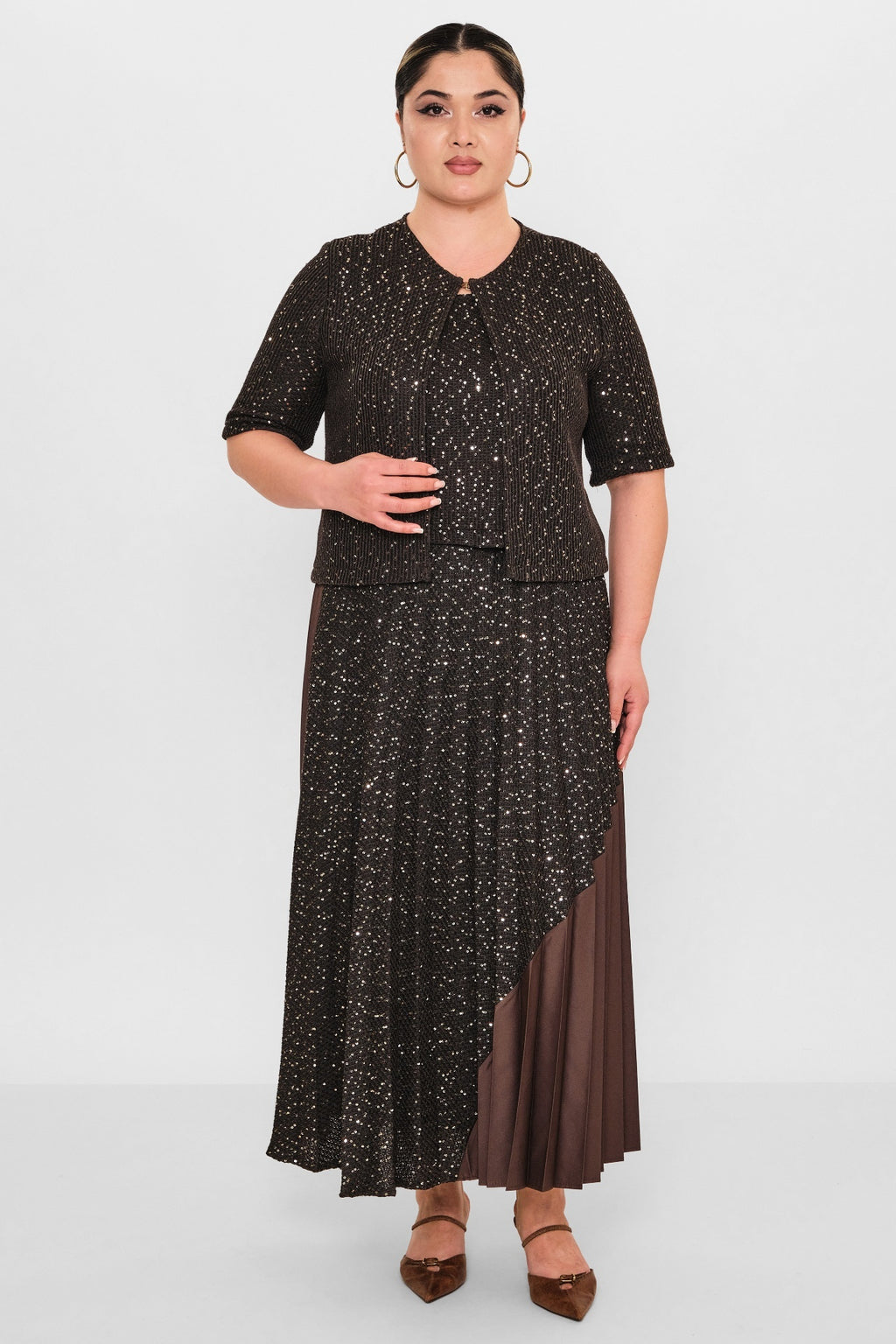 Myraang - Plus Size Suit (MRG27K08-8455) - 8690200216671