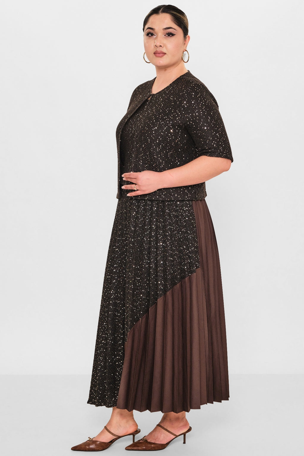 Myraang - Plus Size Suit (MRG27K08-8455) - 8690200216671