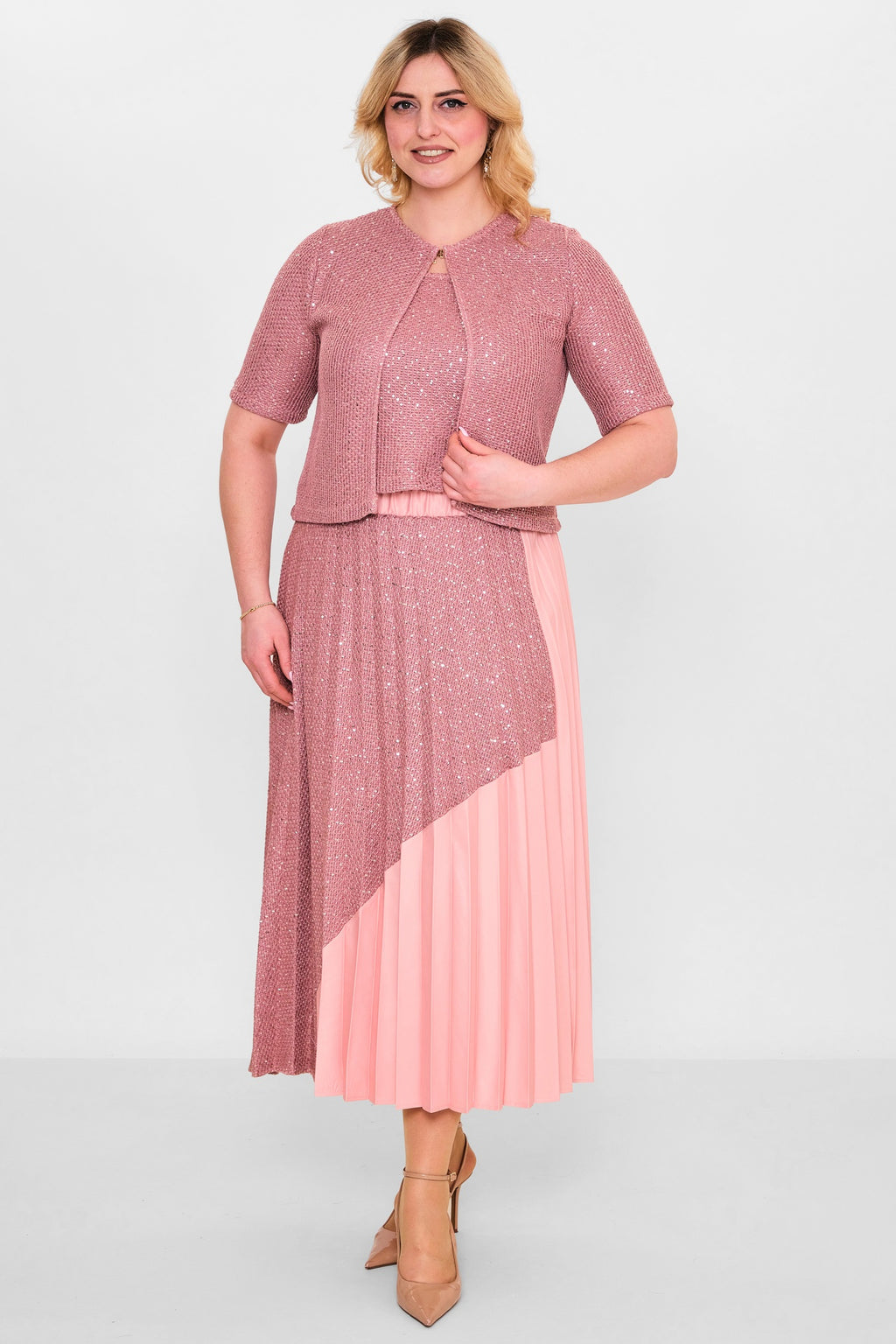 Myraang - Plus Size Suit (MRG27K08-8455) - 8690200216695