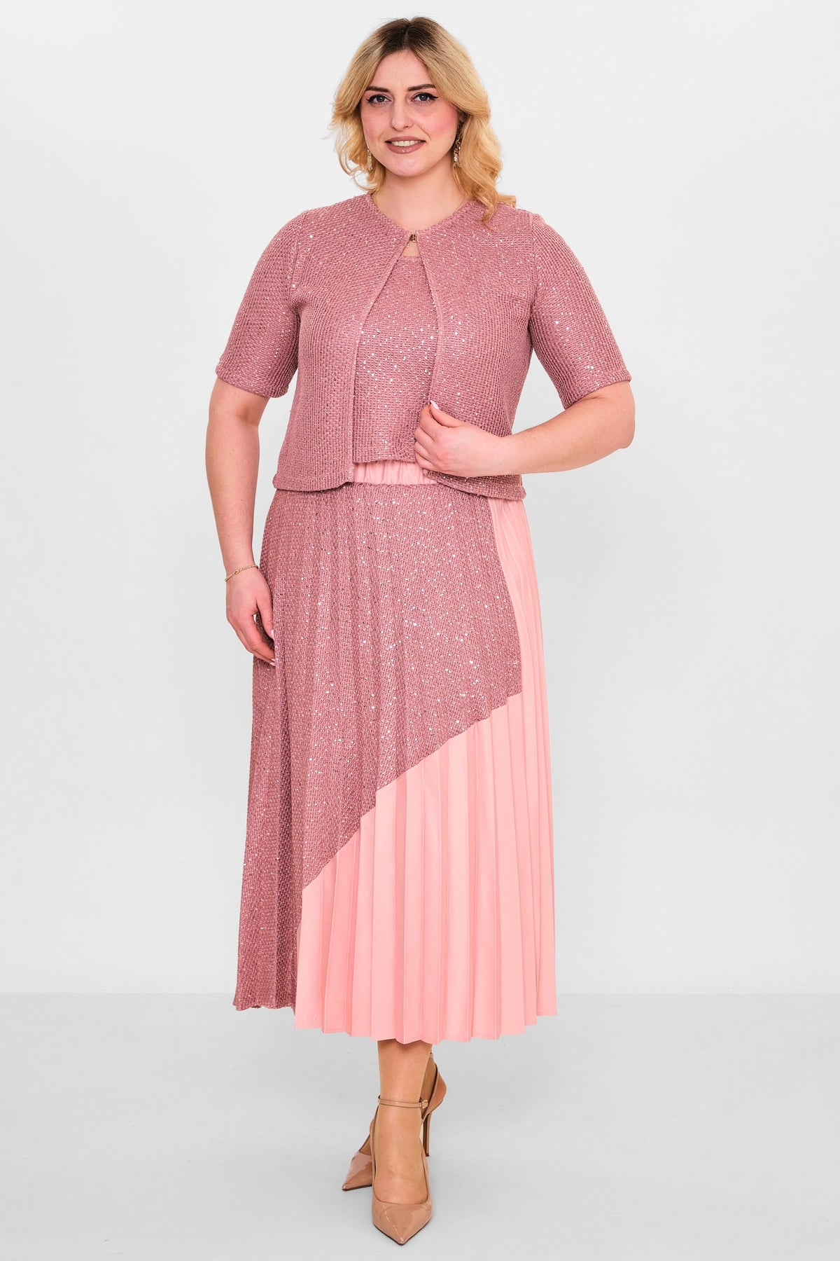 Myraang - Plus Size Suit (MRG27K08-8455) - 8690200216695