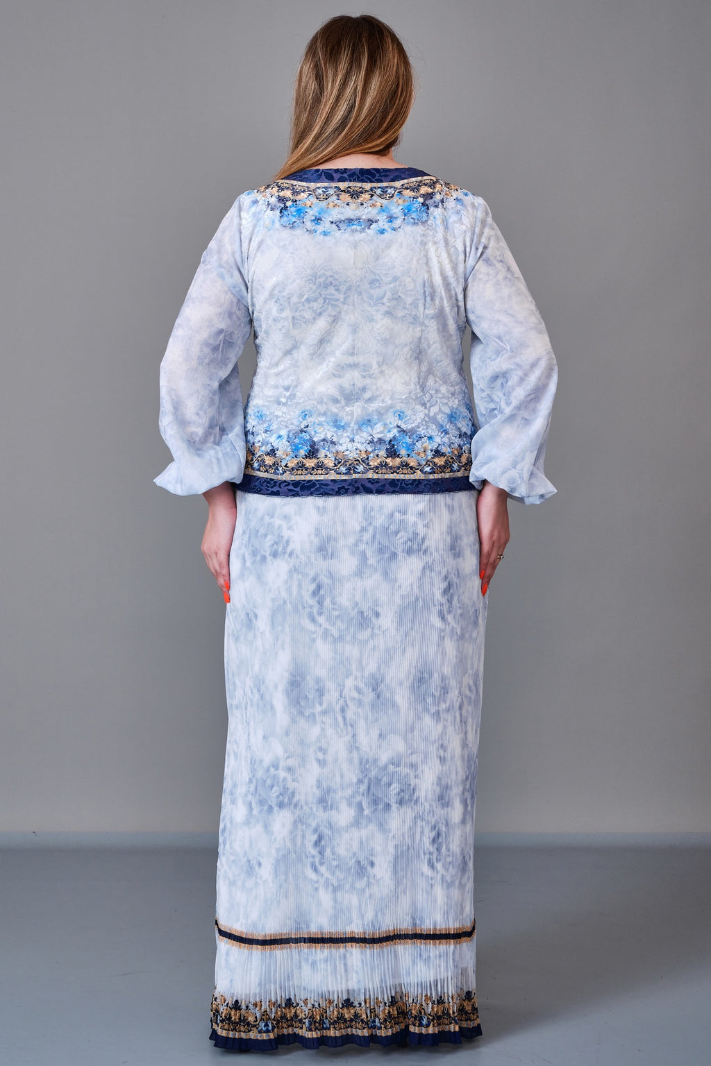 Ksas - Plus Size Dress (KSS27K32409) - 8690200216725