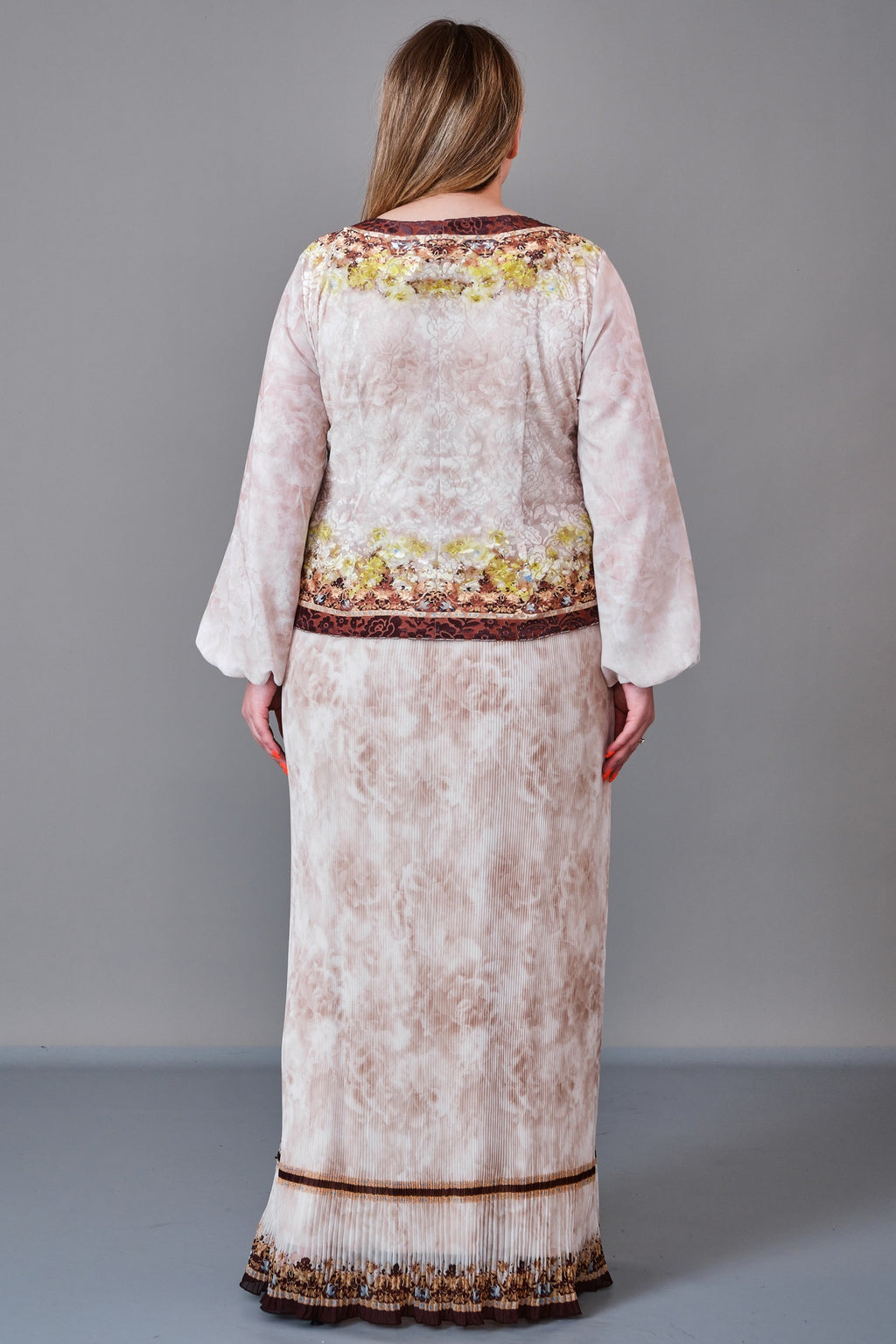 Ksas - Plus Size Dress (KSS27K32409) - 8690200216732