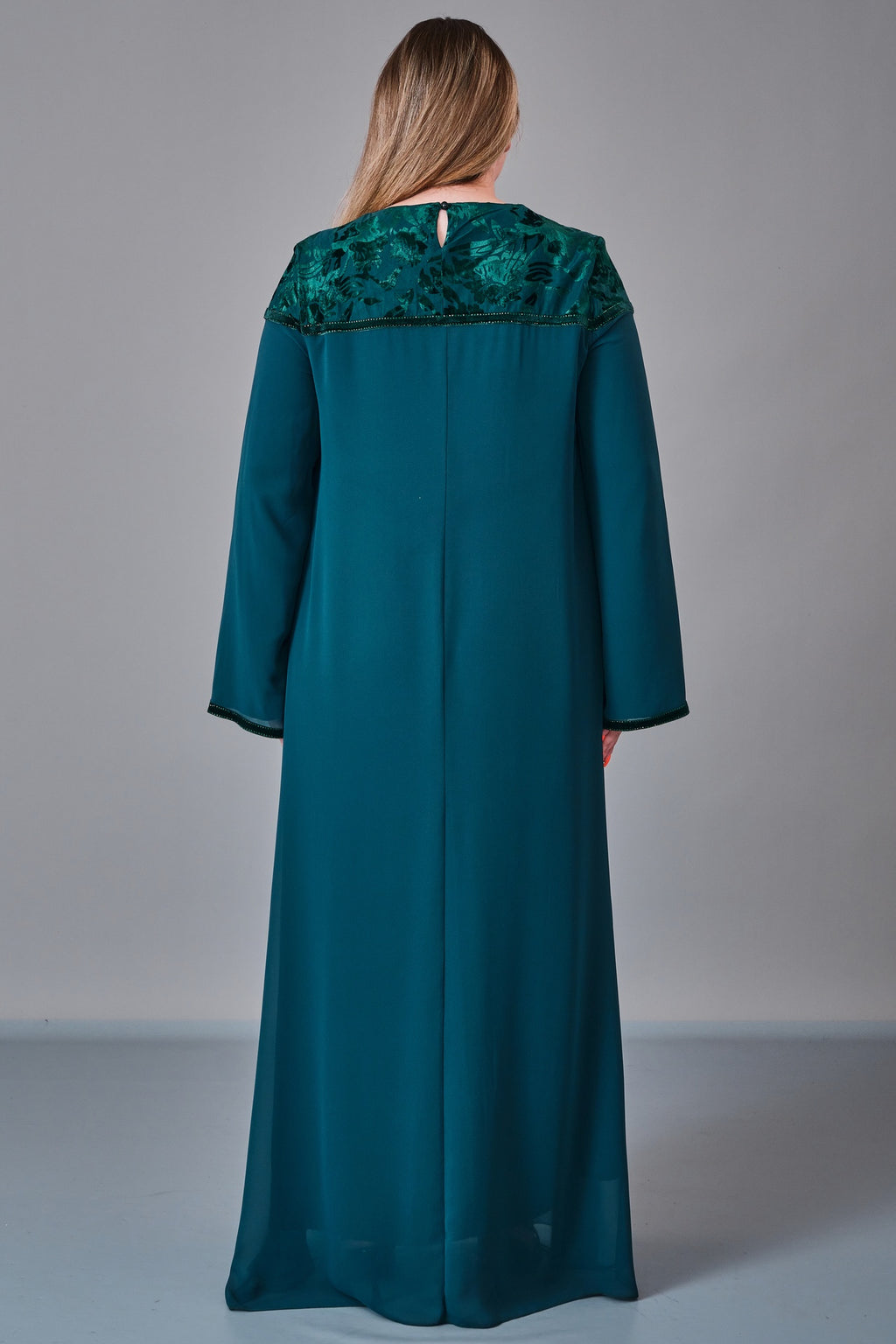 Ksas - Plus Size Dress (KSS27K32415) - 8690200216763