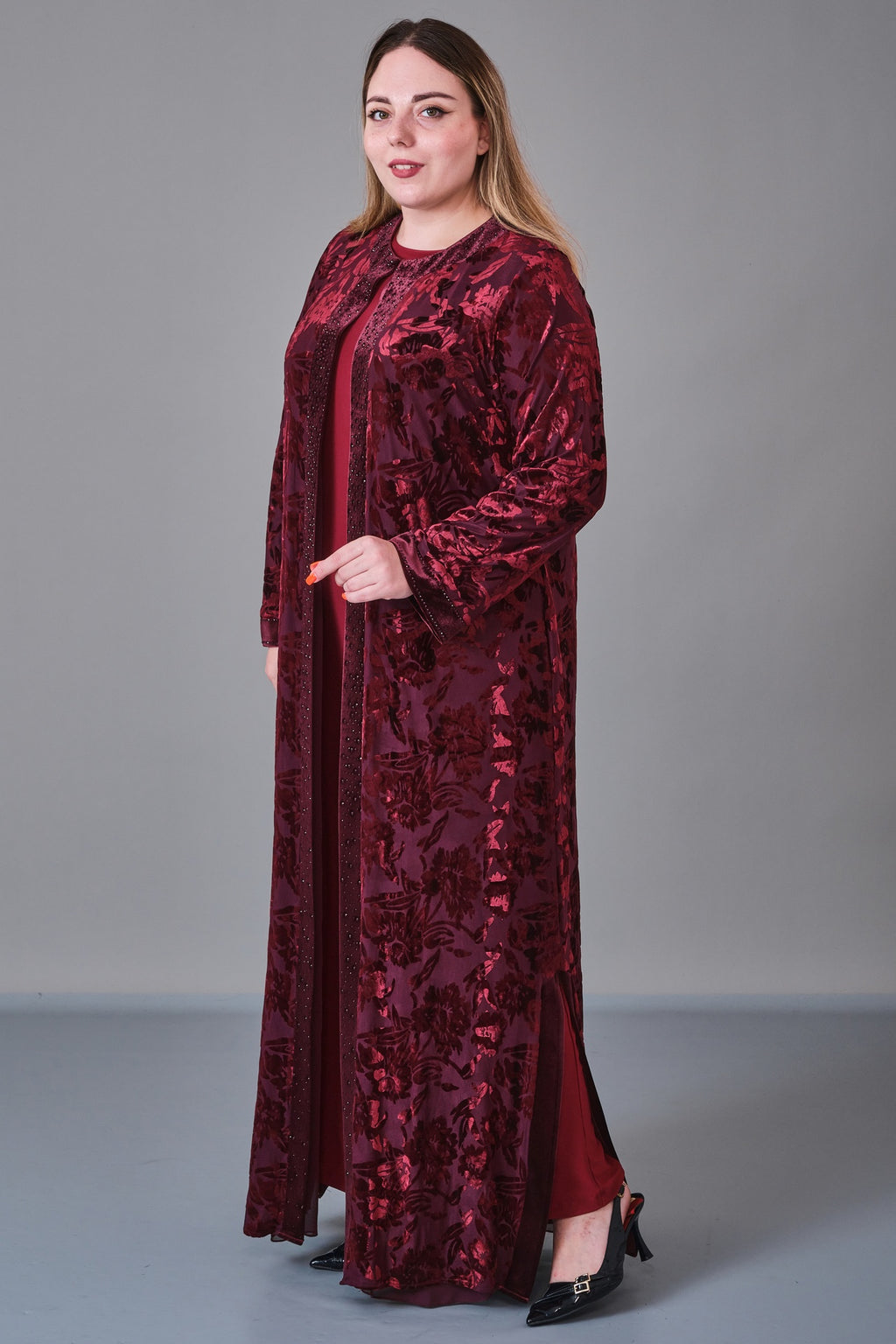 Ksas - Plus Size Suit (KSS27K7099)