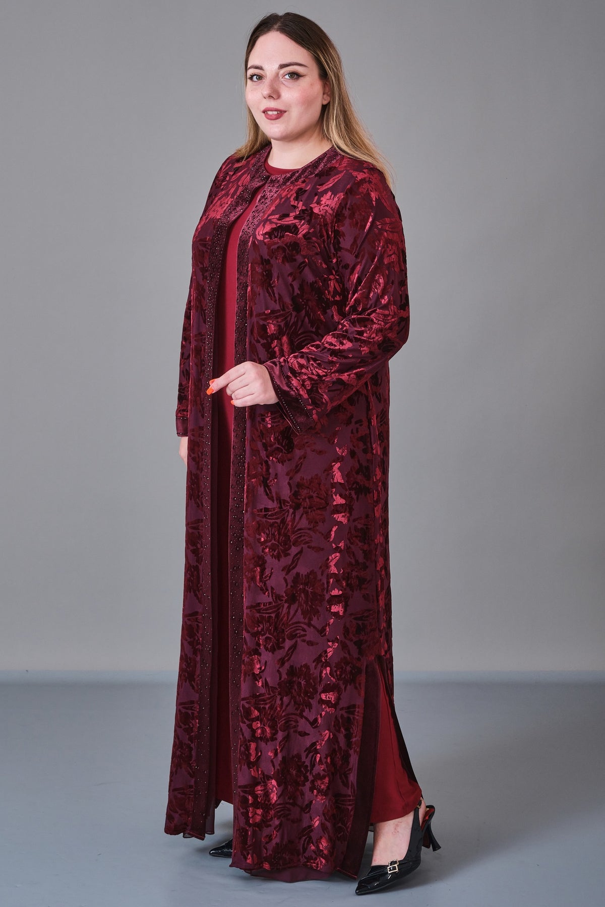 Ksas - Plus Size Suit (KSS27K7099)