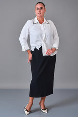 Dress Port - Plus Size Suit (DSP27K3628) - 8690200216909