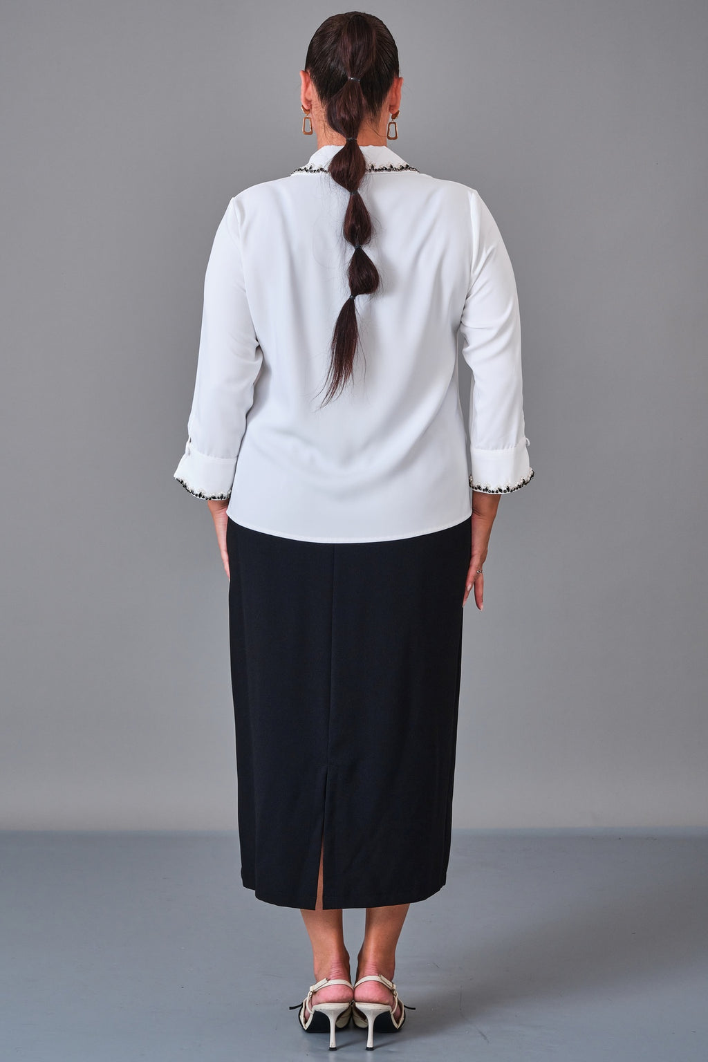 Dress Port - Plus Size Suit (DSP27K3628) - 8690200216909