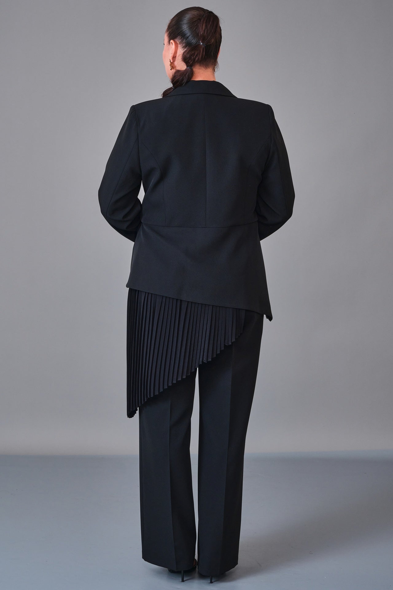 Dress Port - Plus Size Suit (DSP27K3631) - 8690200216923