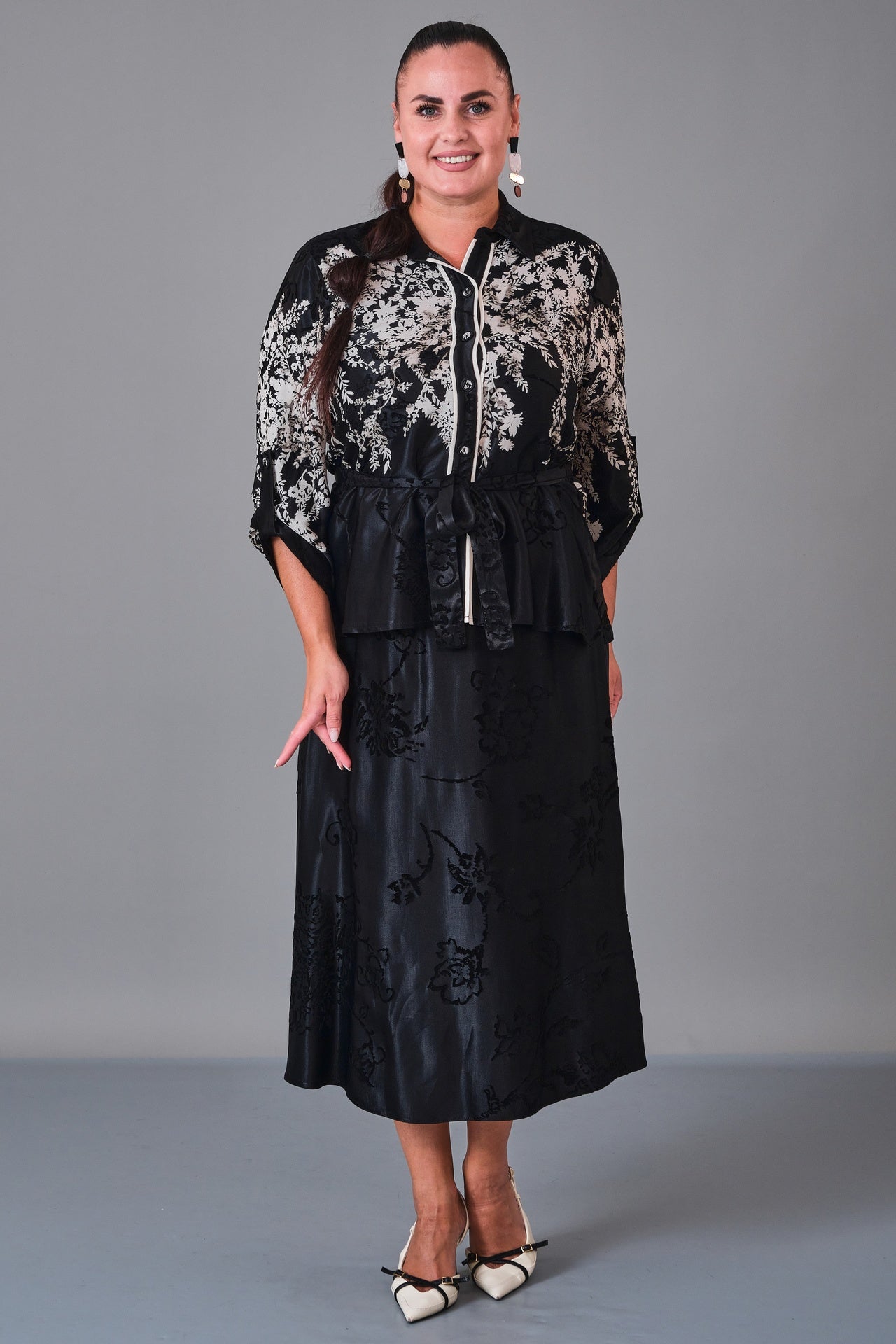 Dress Port - Plus Size Suit (DSP27K3640) - 8690200216947