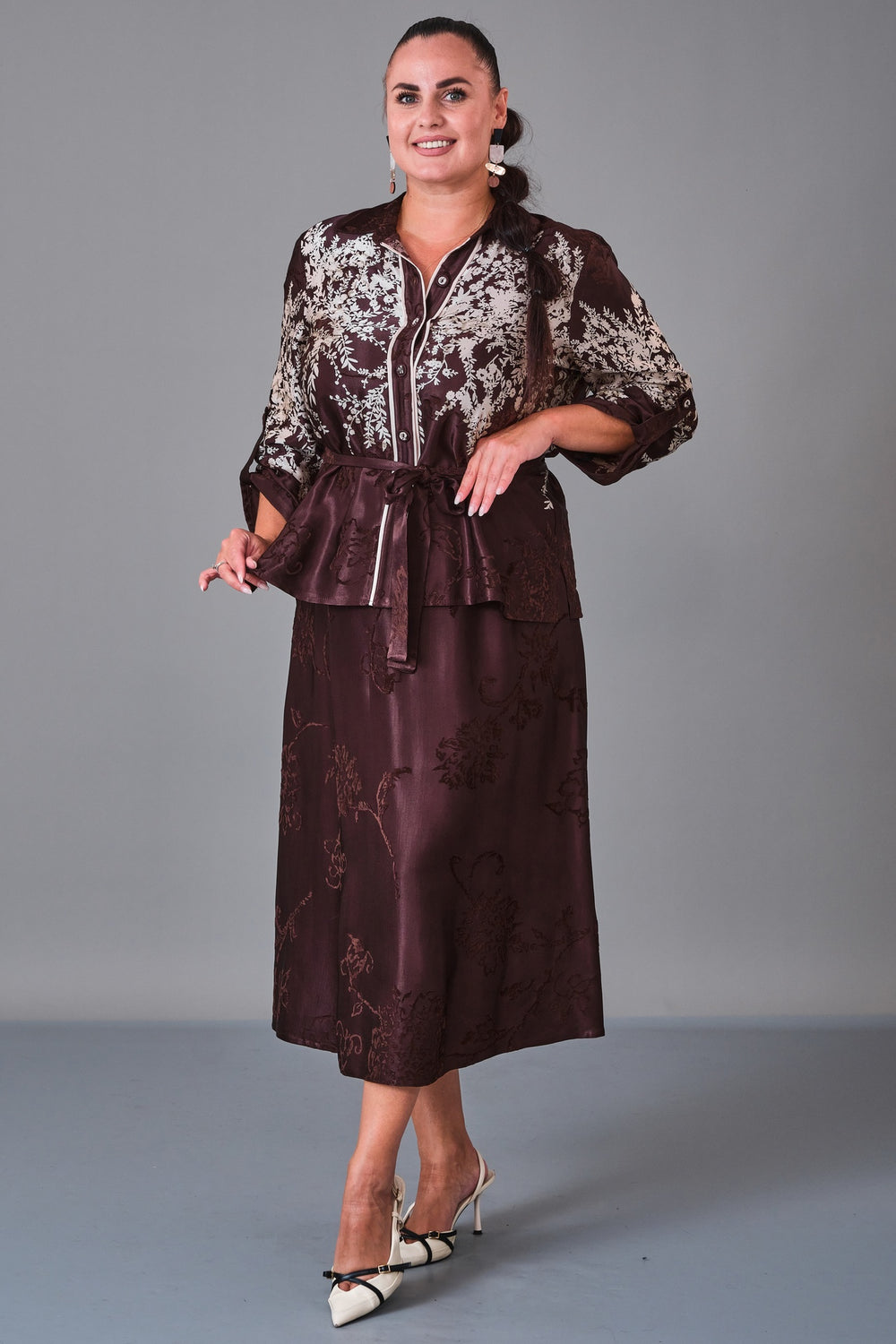 Dress Port - Plus Size Suit (DSP27K3640) - 8690200216961