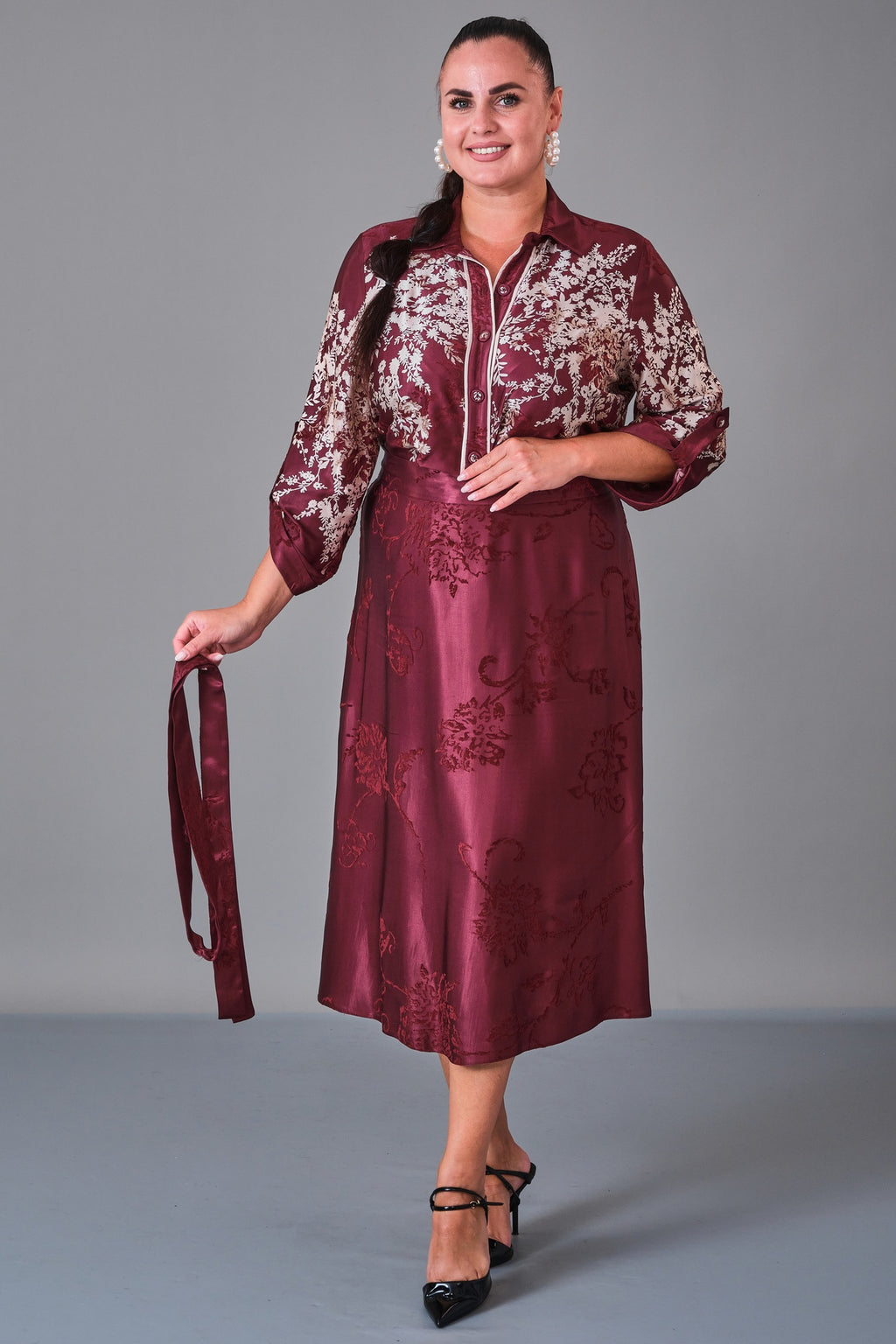 Dress Port - Plus Size Suit (DSP27K3640) - 8690200216978