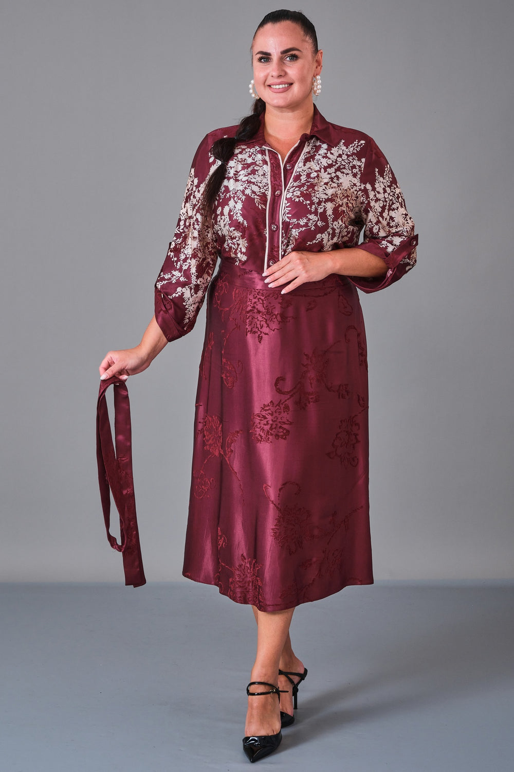 Dress Port - Plus Size Suit (DSP27K3640) - 8690200216978